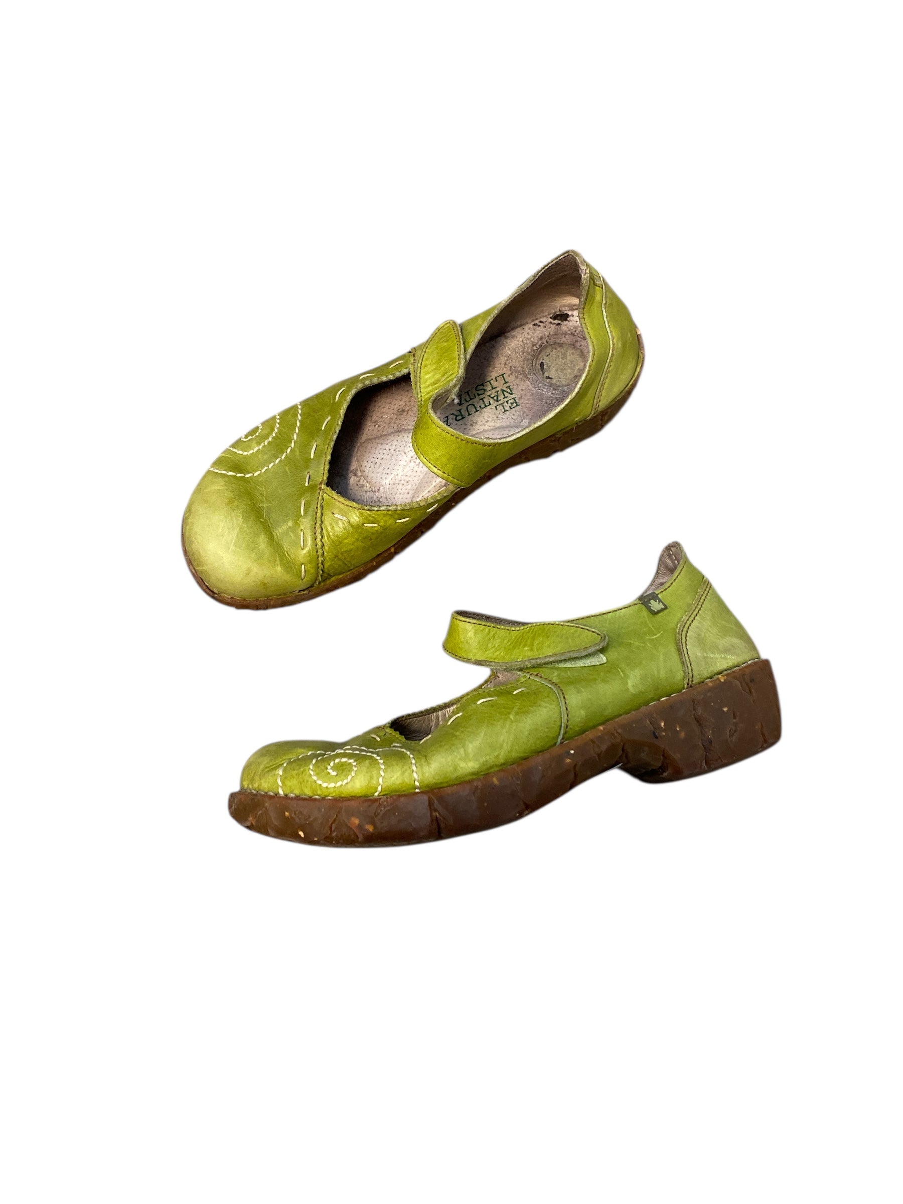 green el natura lista whimsy mary janes, 9 womens
