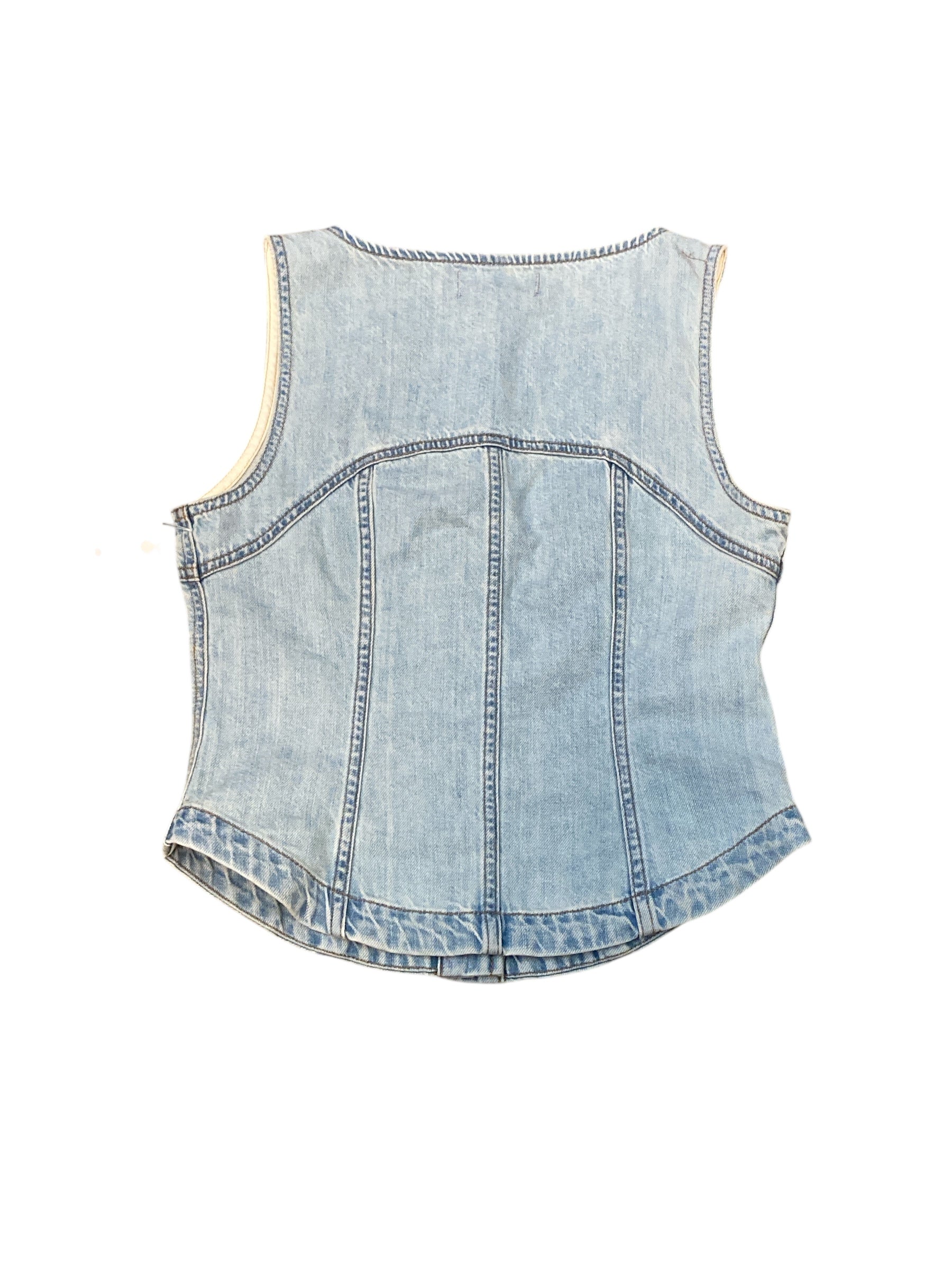 blue madewell denim button down, 2