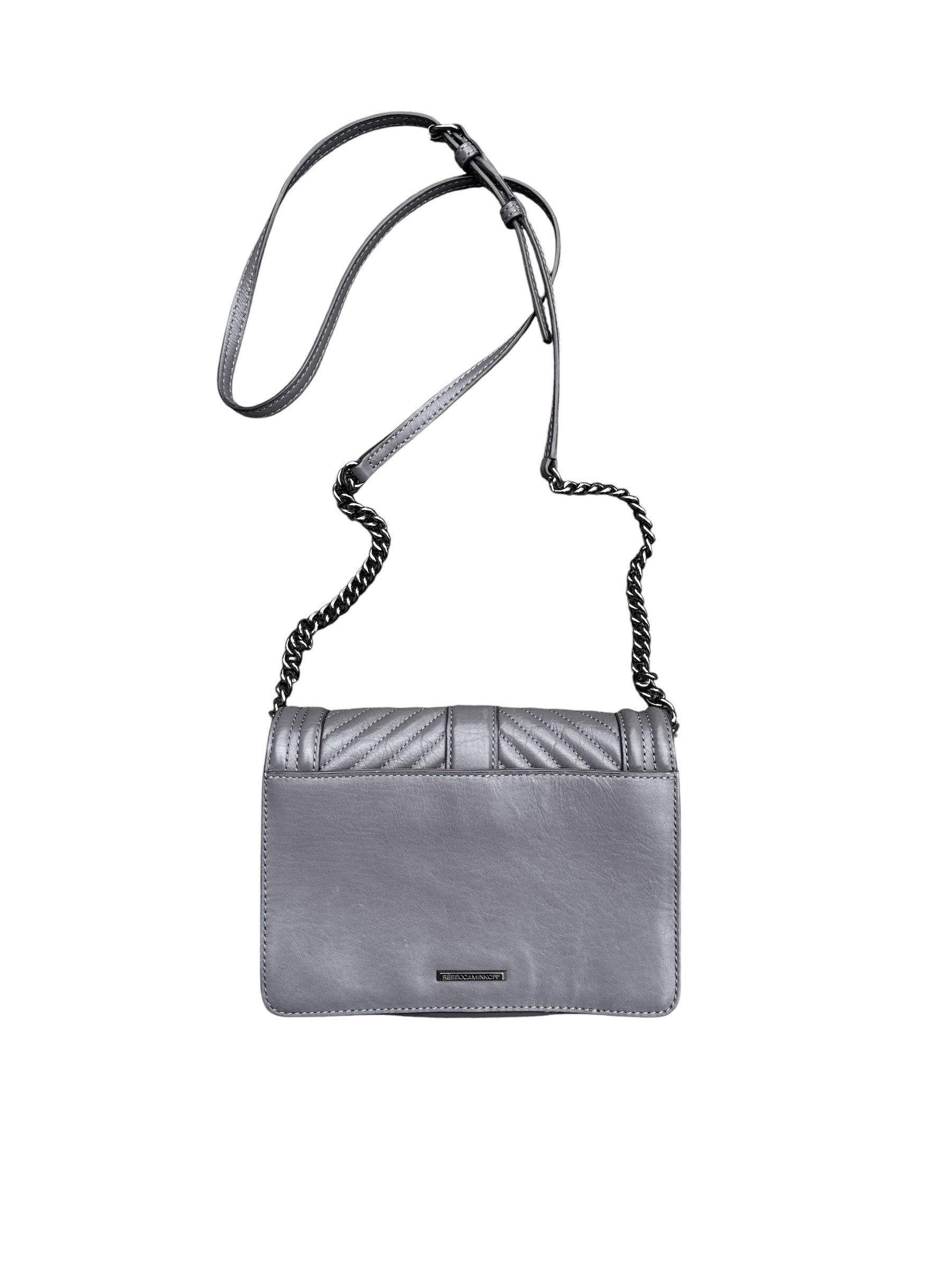 gray rebecca minkoff quilted crossbody