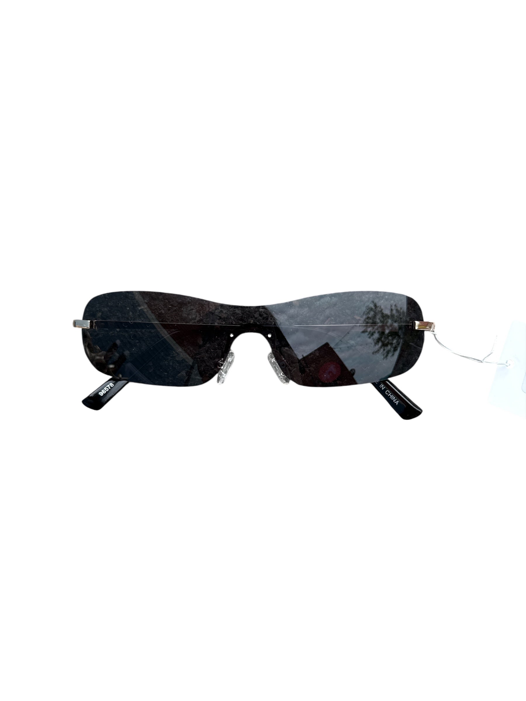 Rimless Bright Wave Sunglasses