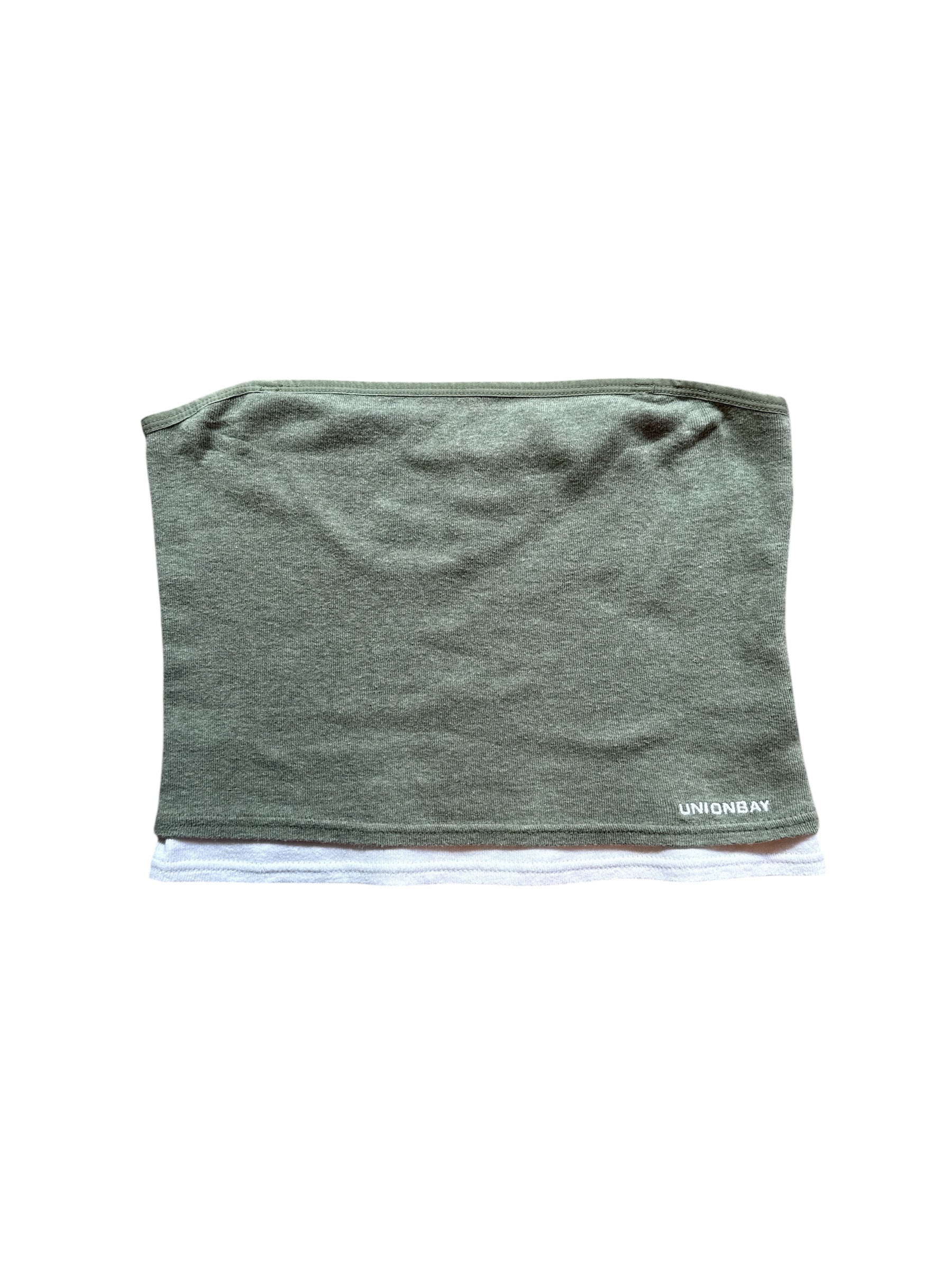 Army green unionbay Layered tube top, M