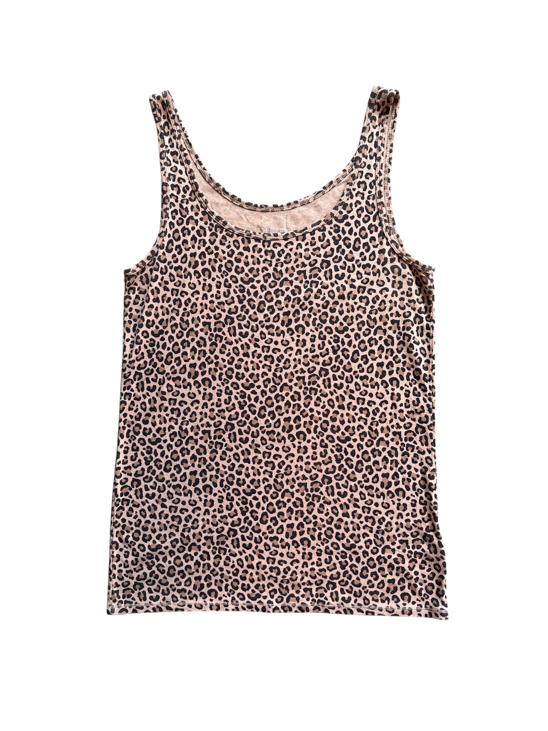 Brown Merona Cheetah tank, L