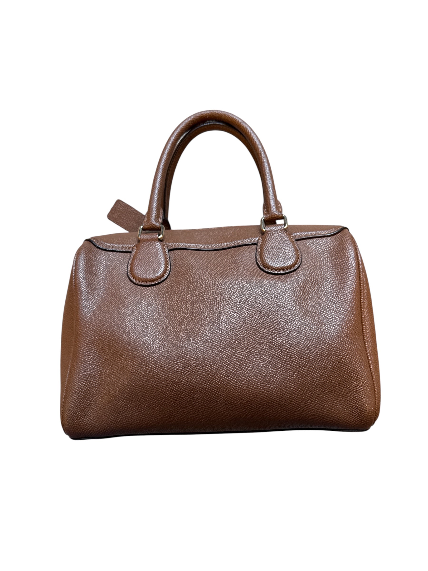 brown coach square purse