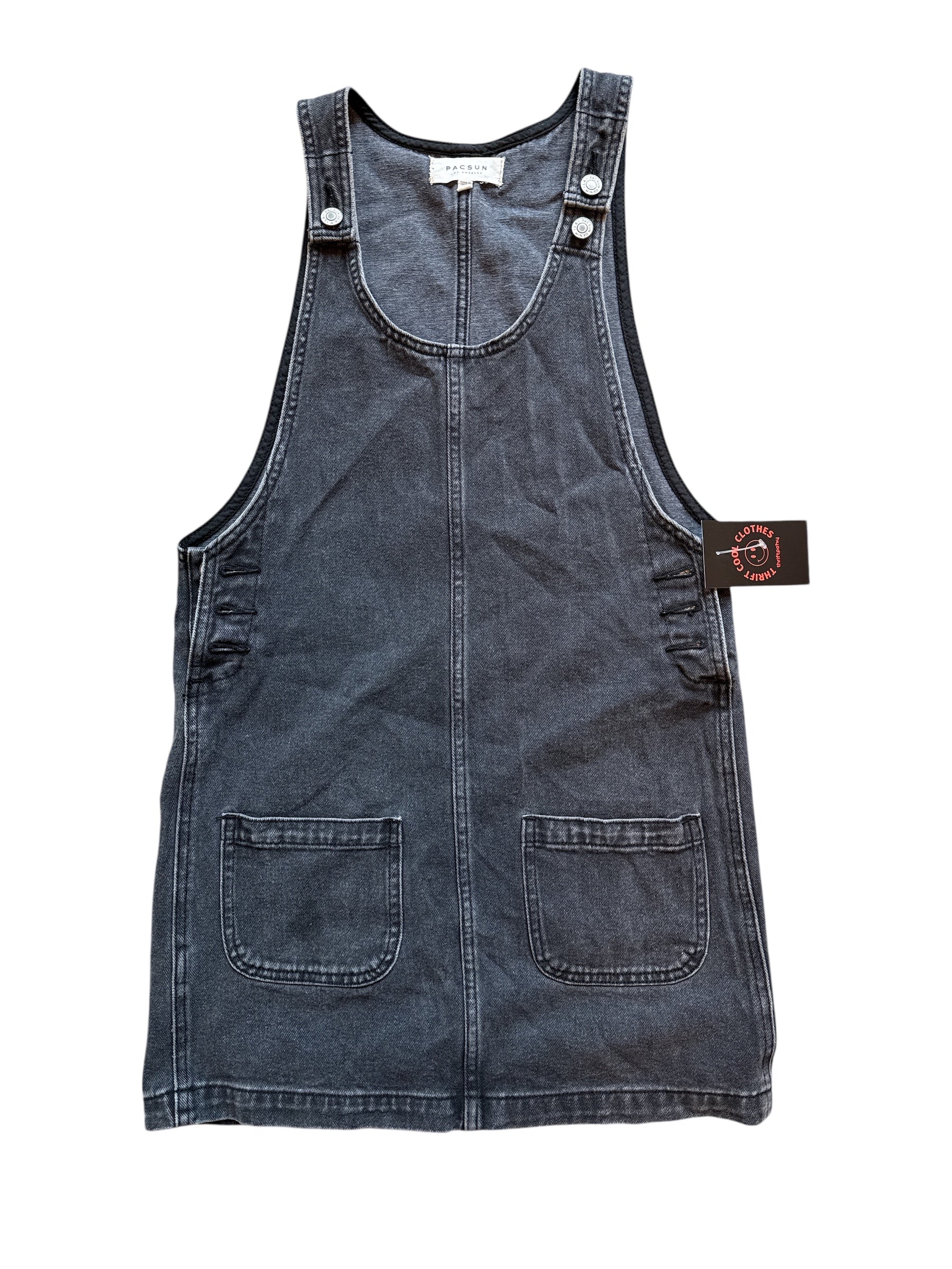 black Pacsun jean dress, xs
