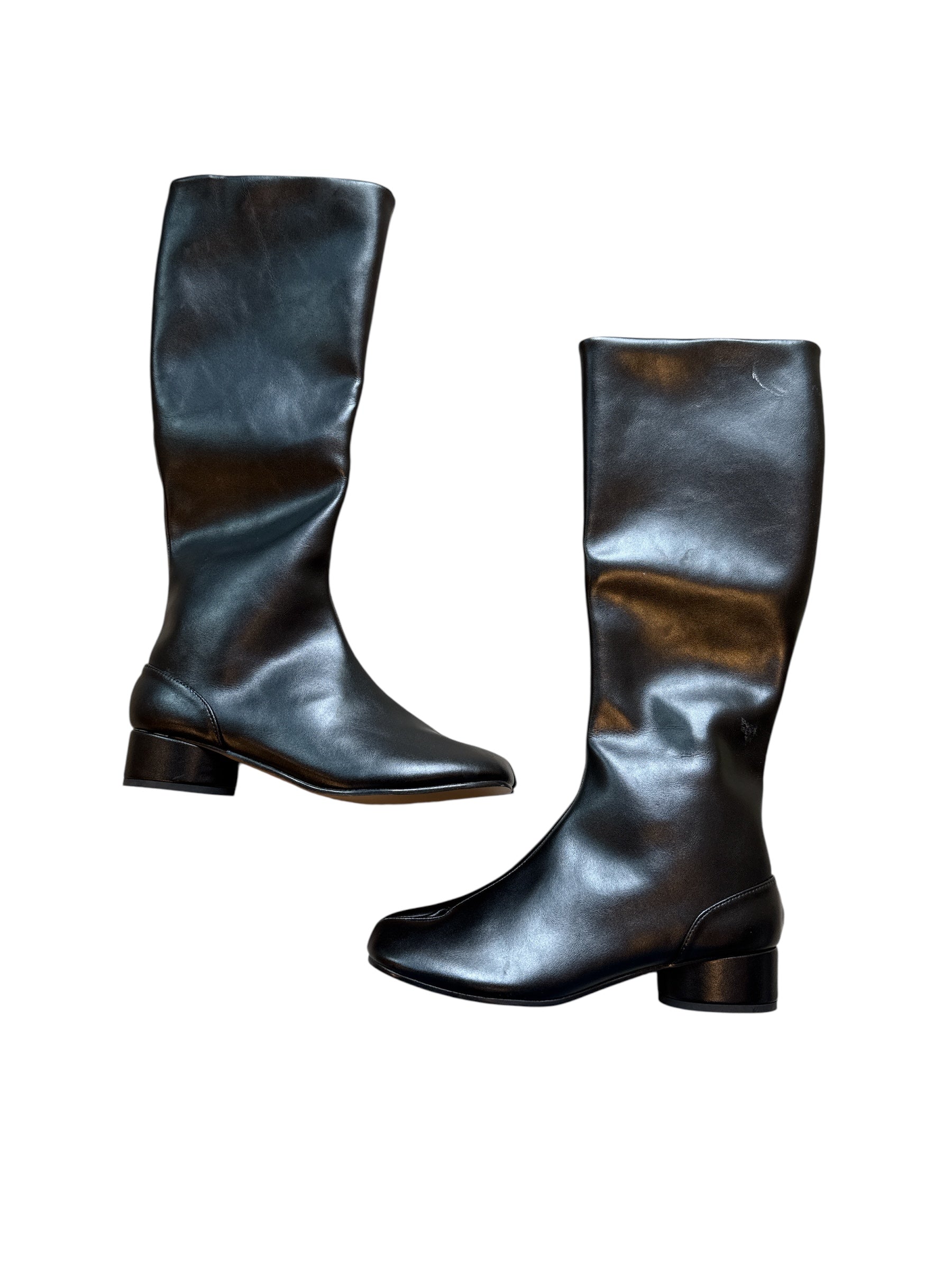 black  fabby boots, ~7
