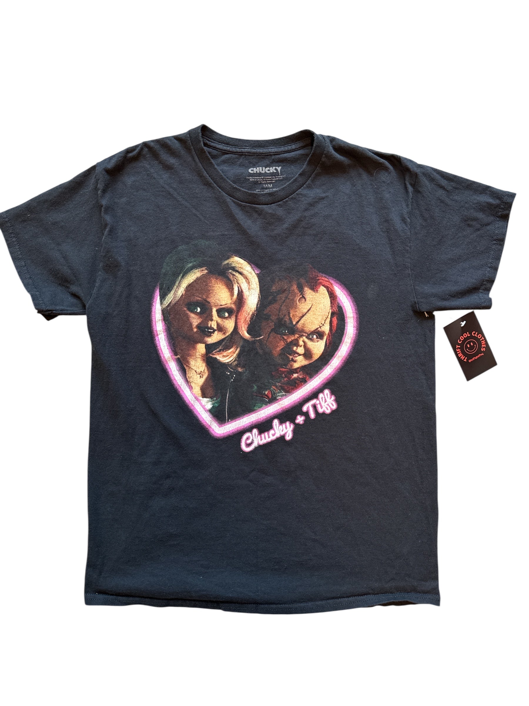 Black pink Chucky Chucky and tiff tee, M
