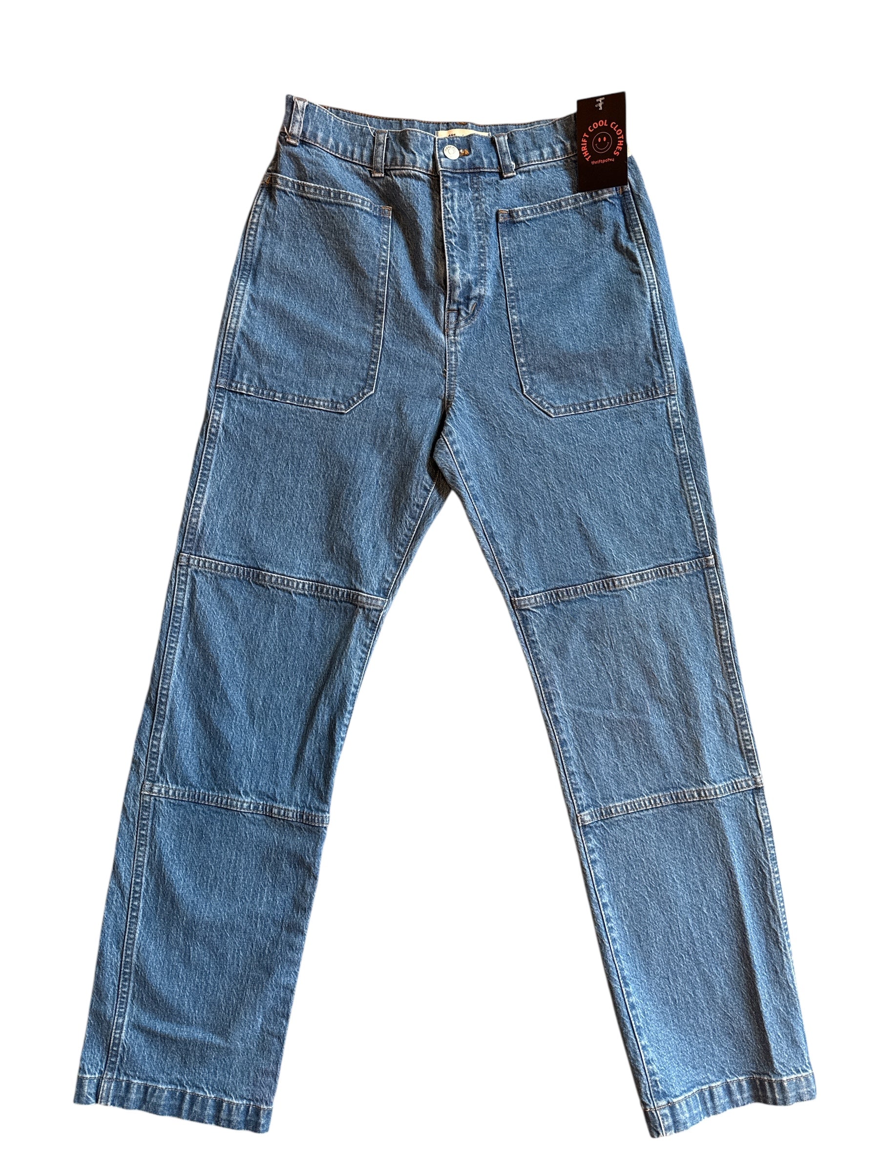 Blue Madewell Womens jeans-90s straight, 28