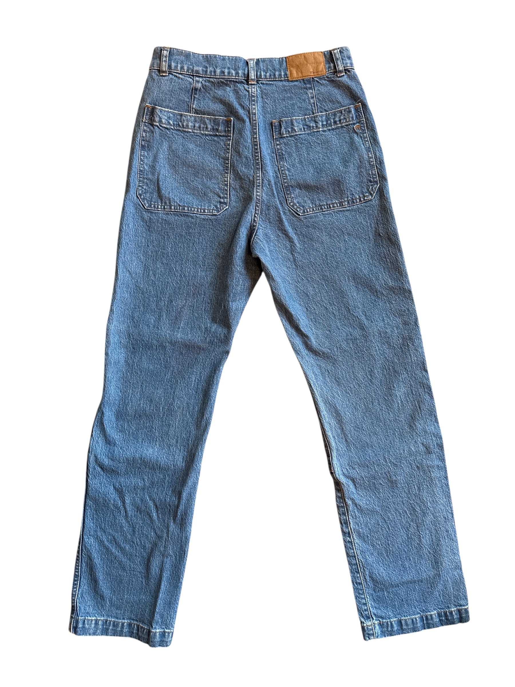 Blue Madewell Womens jeans-90s straight, 28