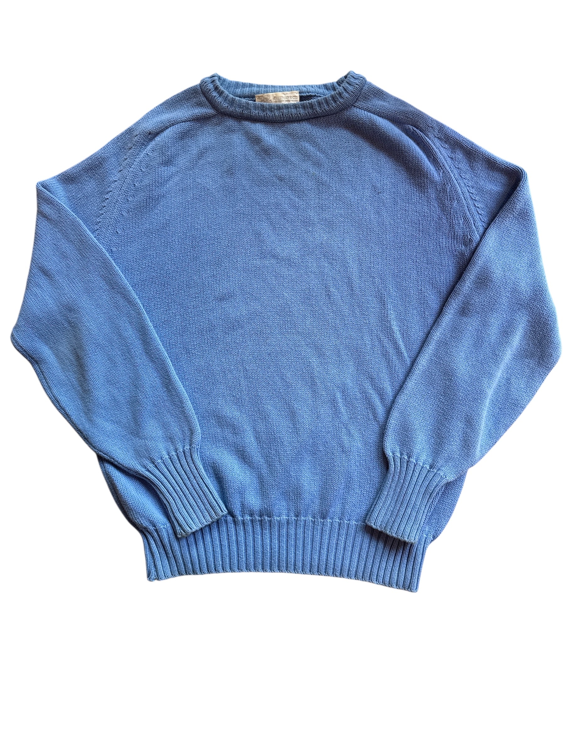 blue B. Altman & co 100% cotton crewneck, L