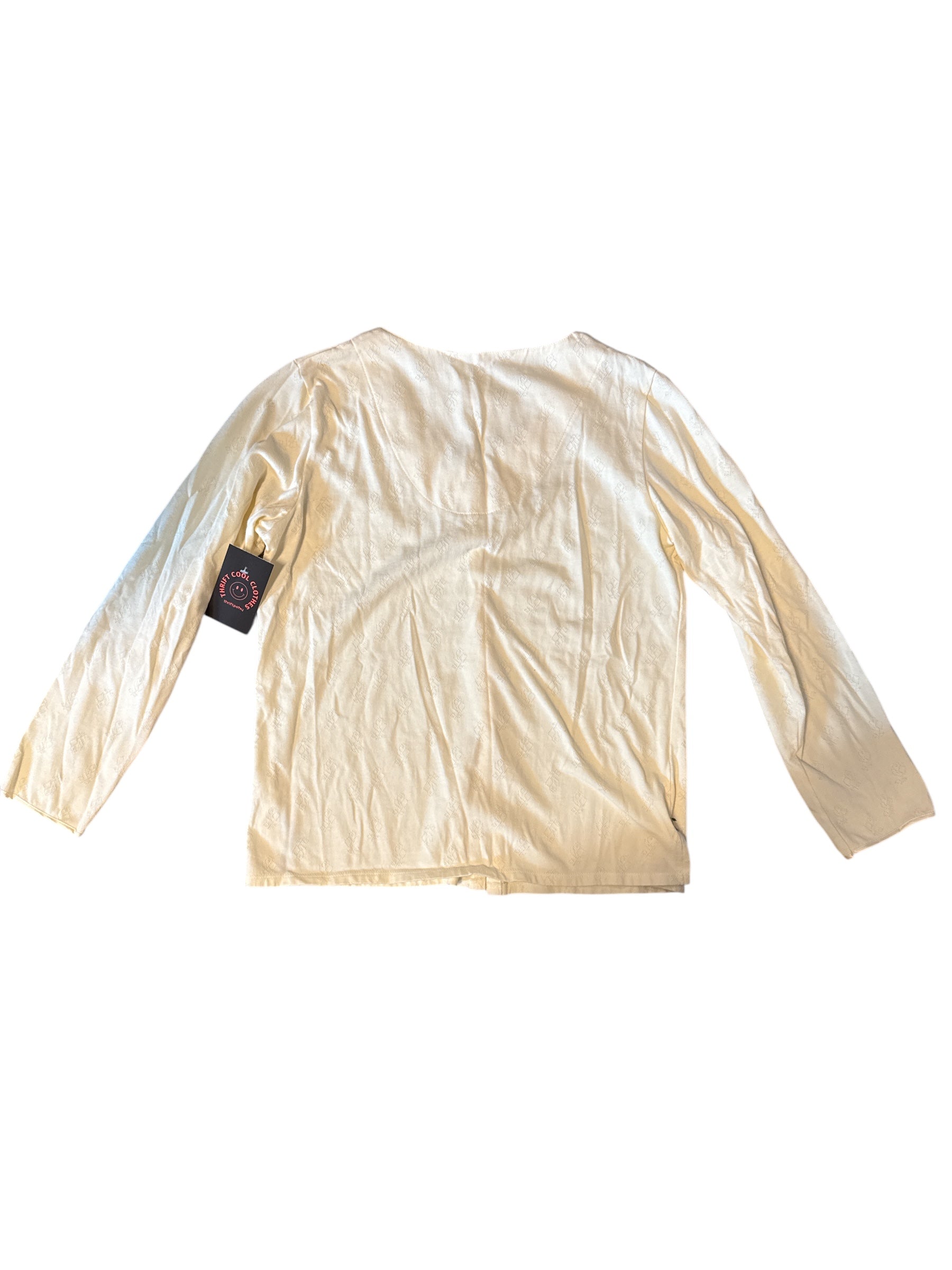 Yellownpurple Aria Floral embroider button up, S