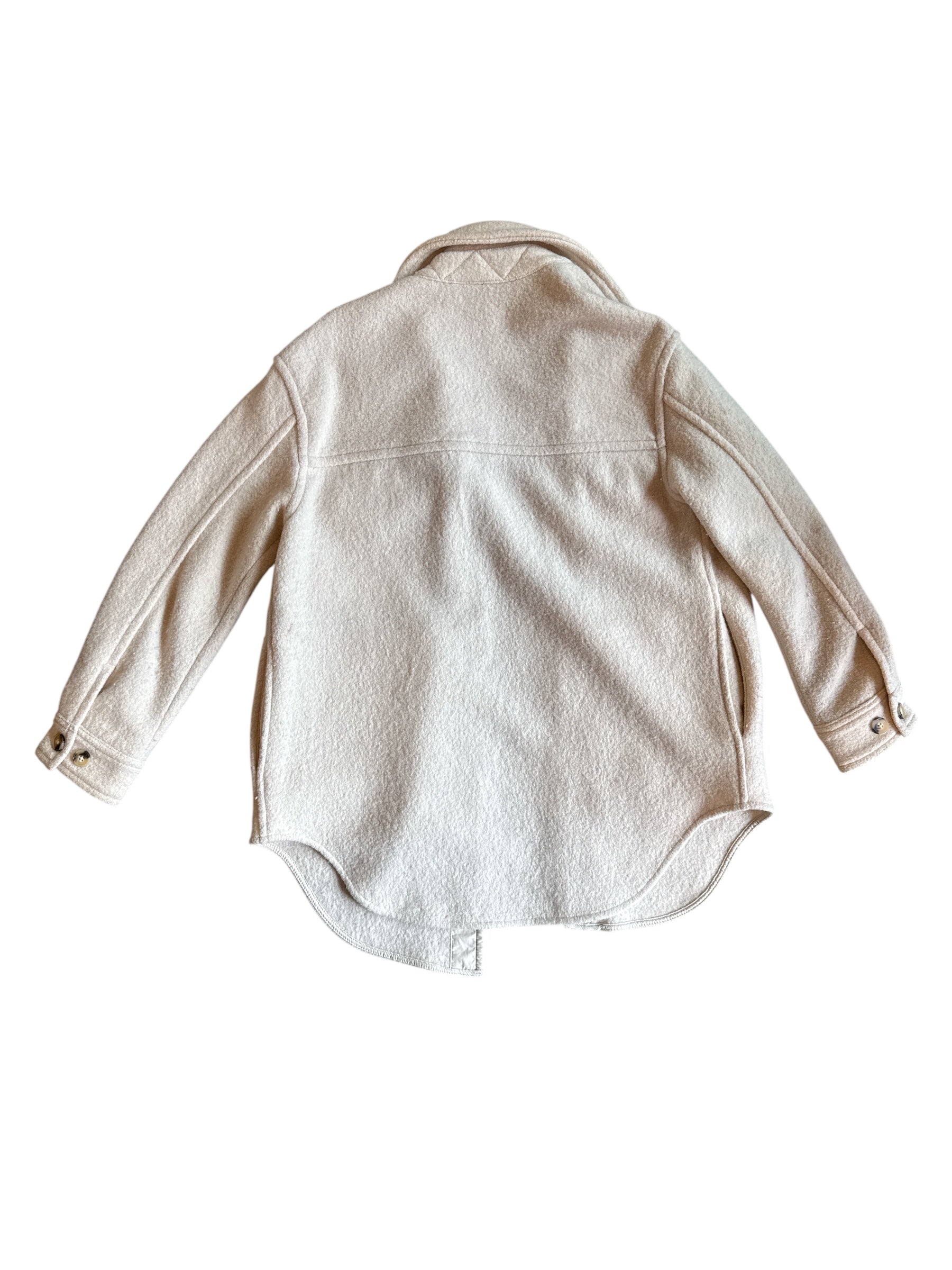 beige wilfred free shacket, S
