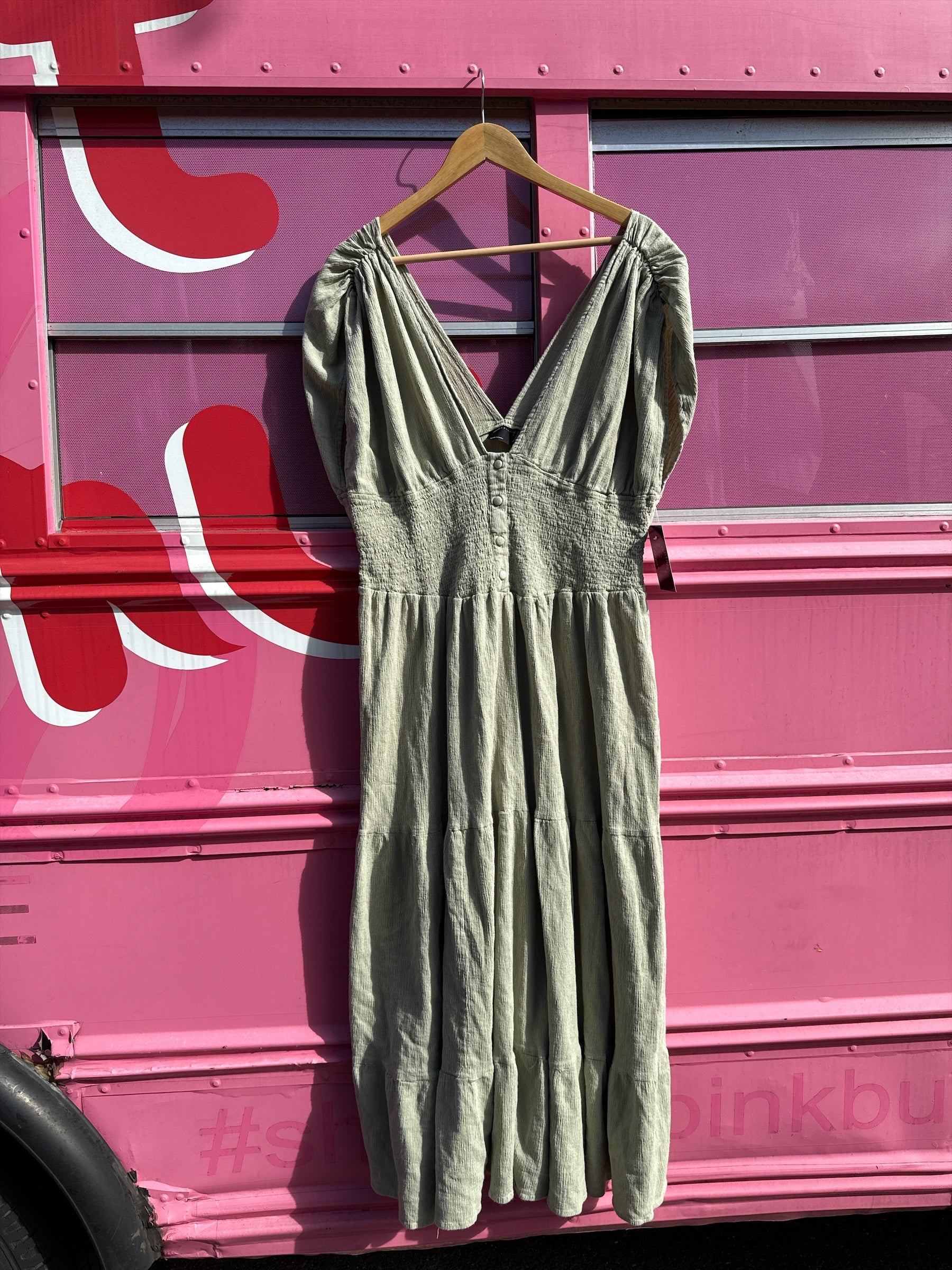 green asos v neck ruch maxi dress, 18