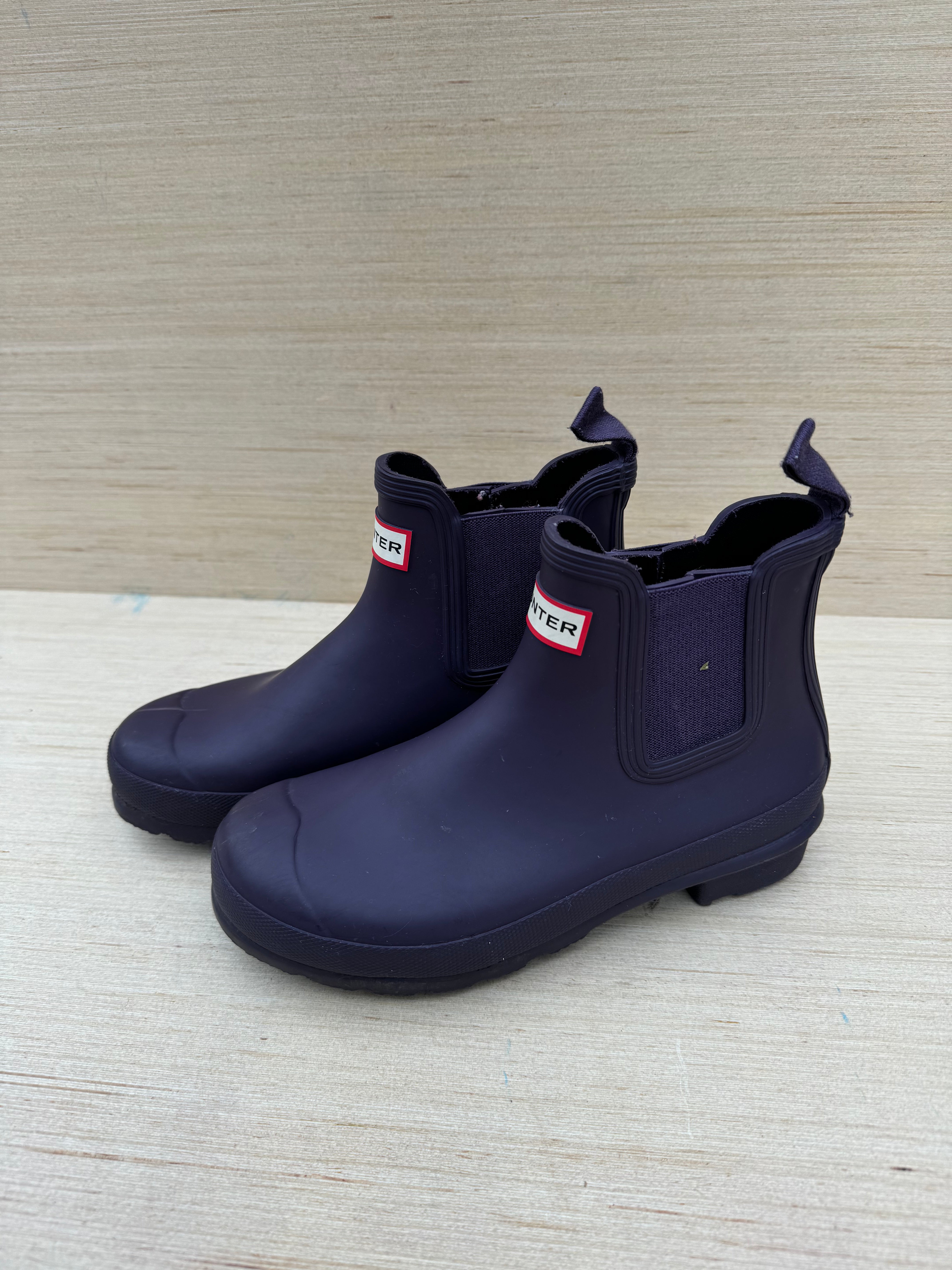 Purple hunter mini rainboots, 7