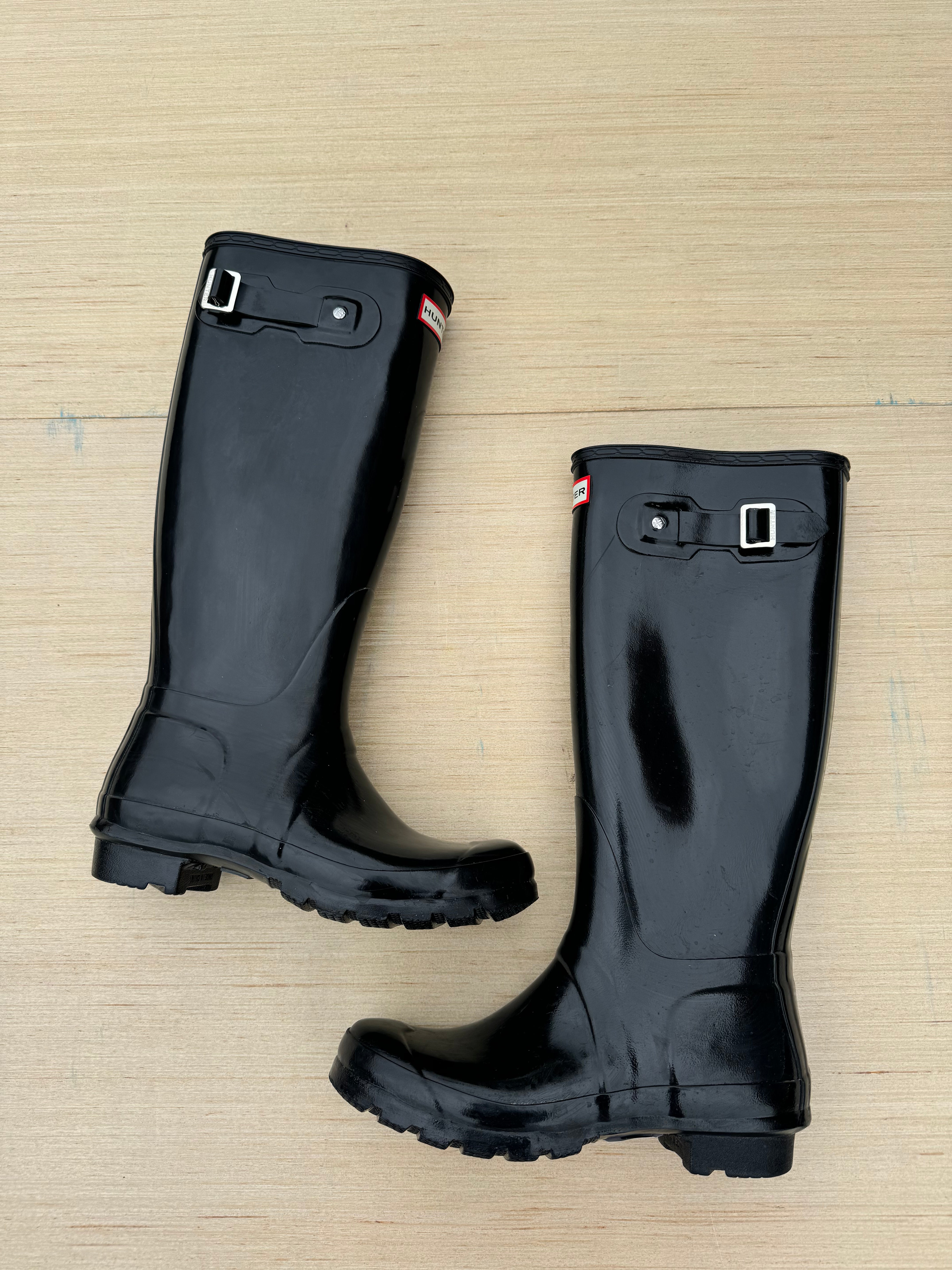 black hunter Rainboots, 7
