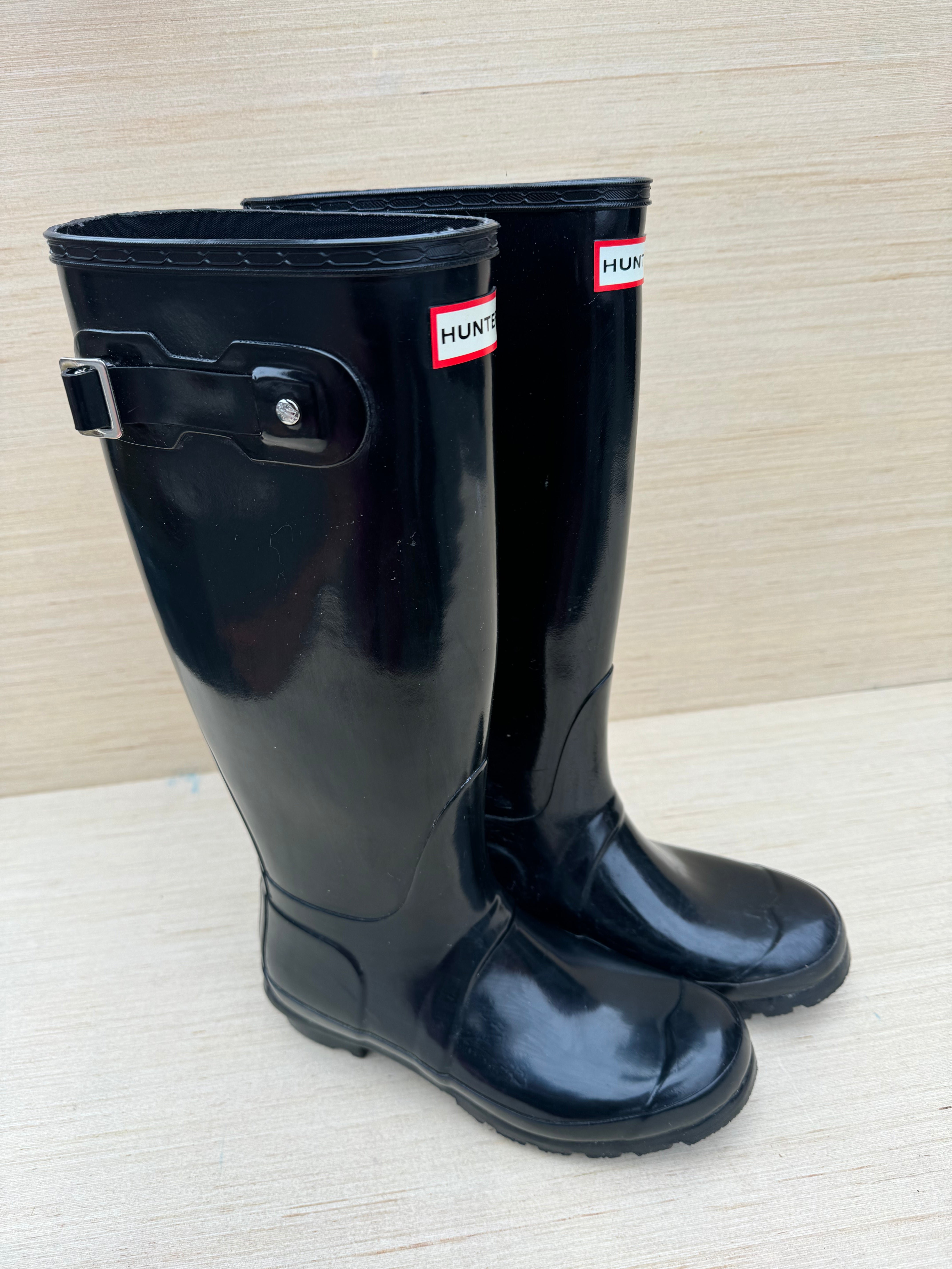 black hunter Rainboots, 7