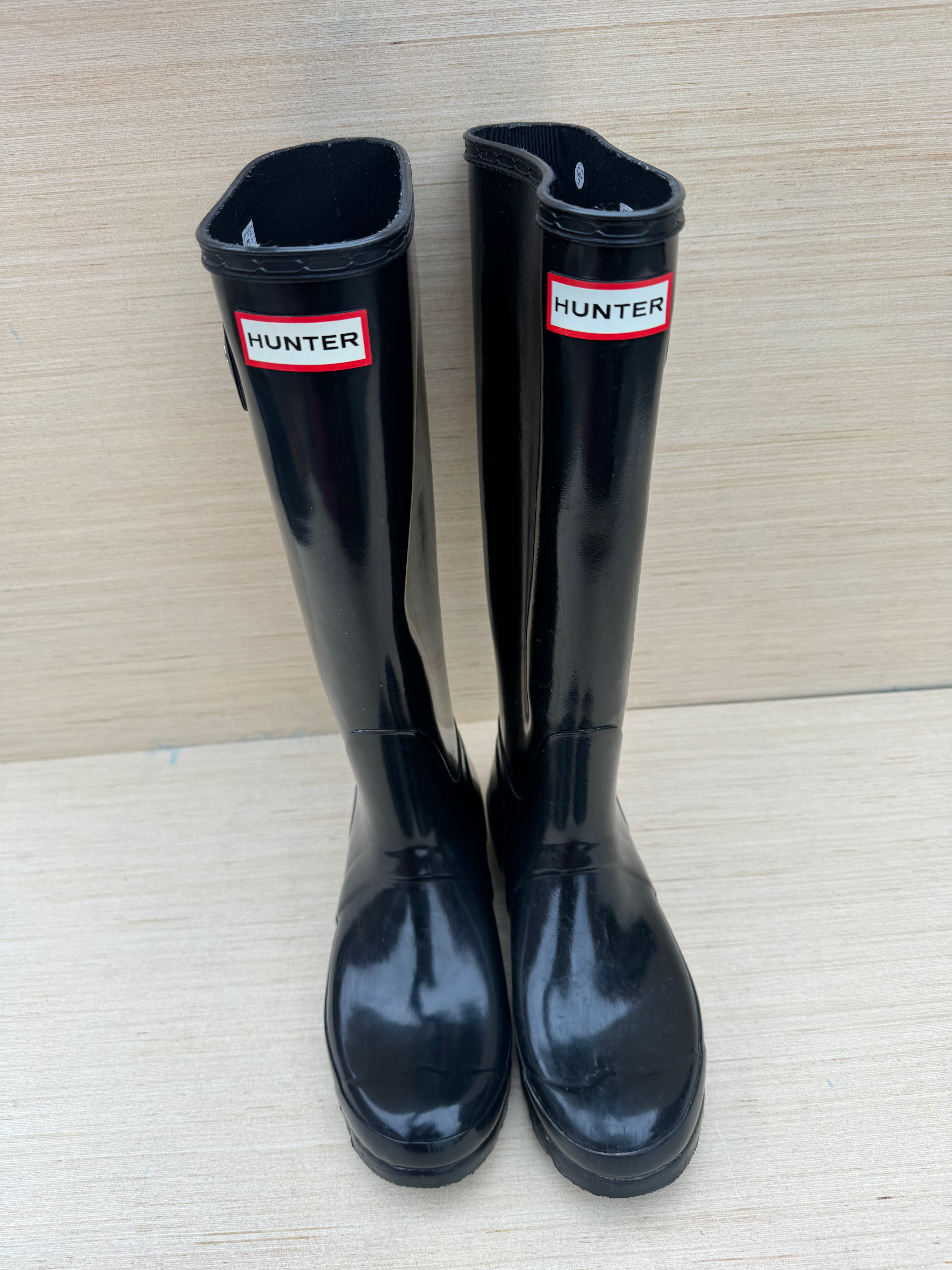 black hunter Rainboots, 7