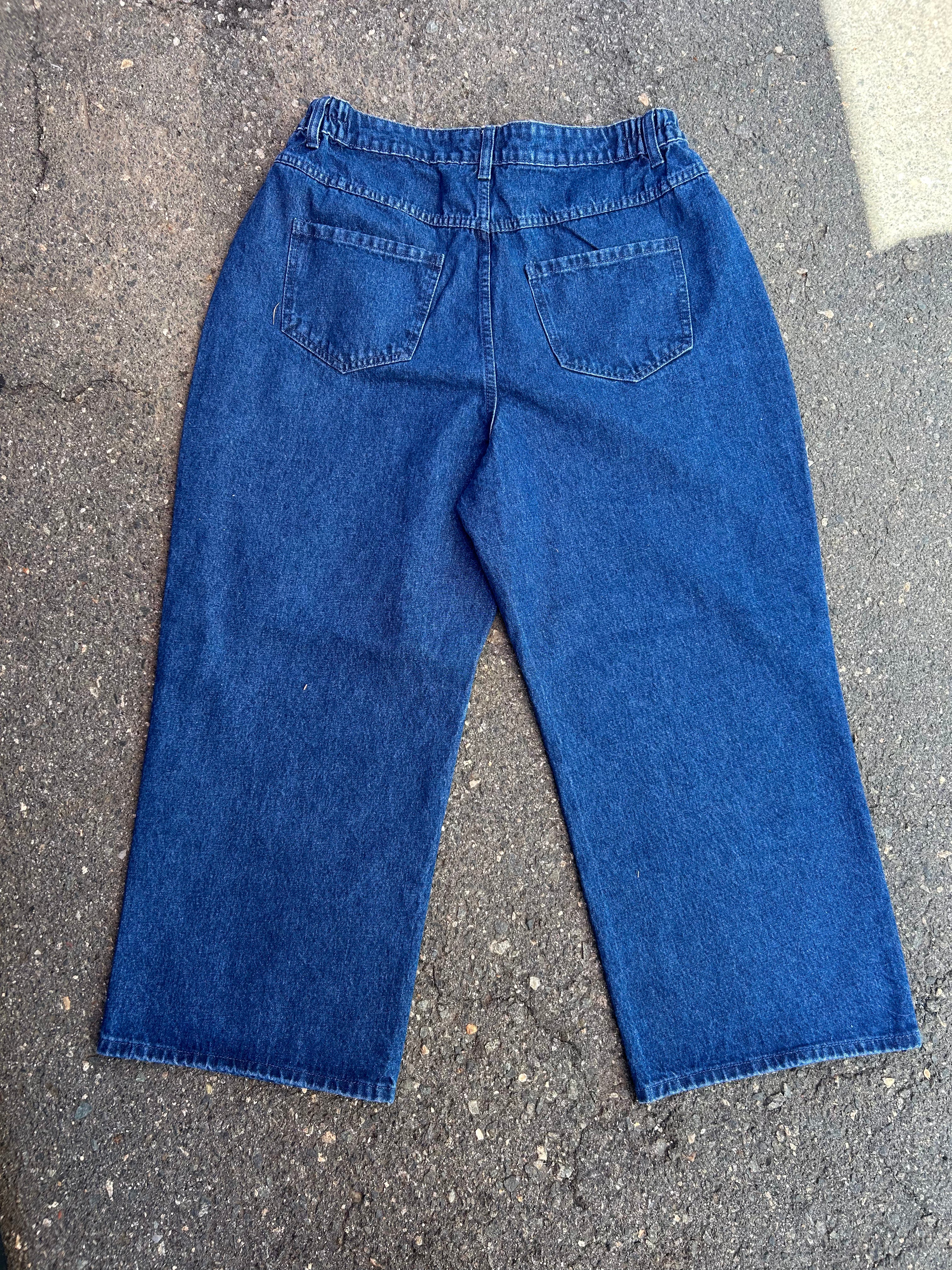 Blue Shiny by nature Womens jeans, L