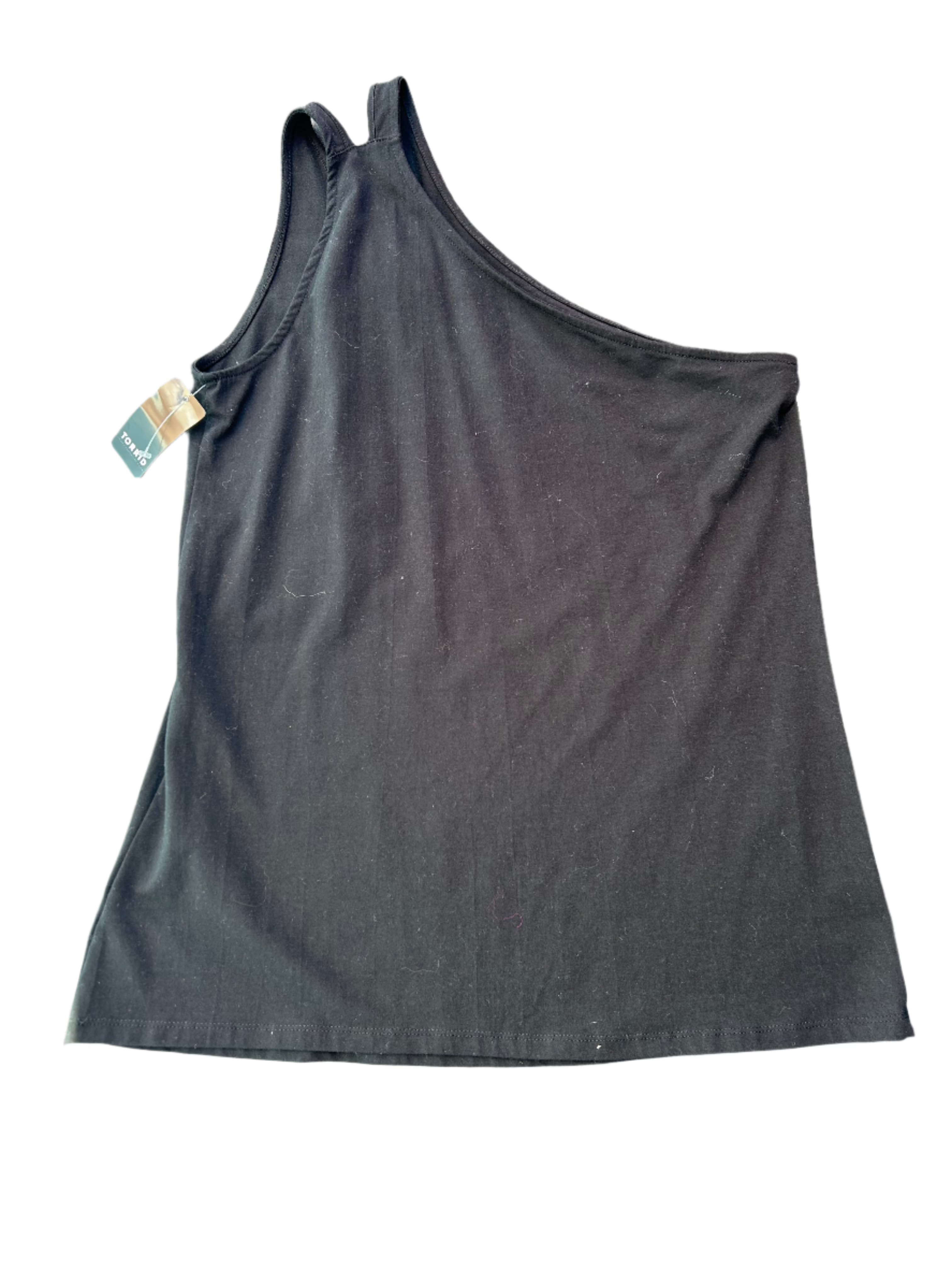 Black Torrid Asymmetrical tank, 2x