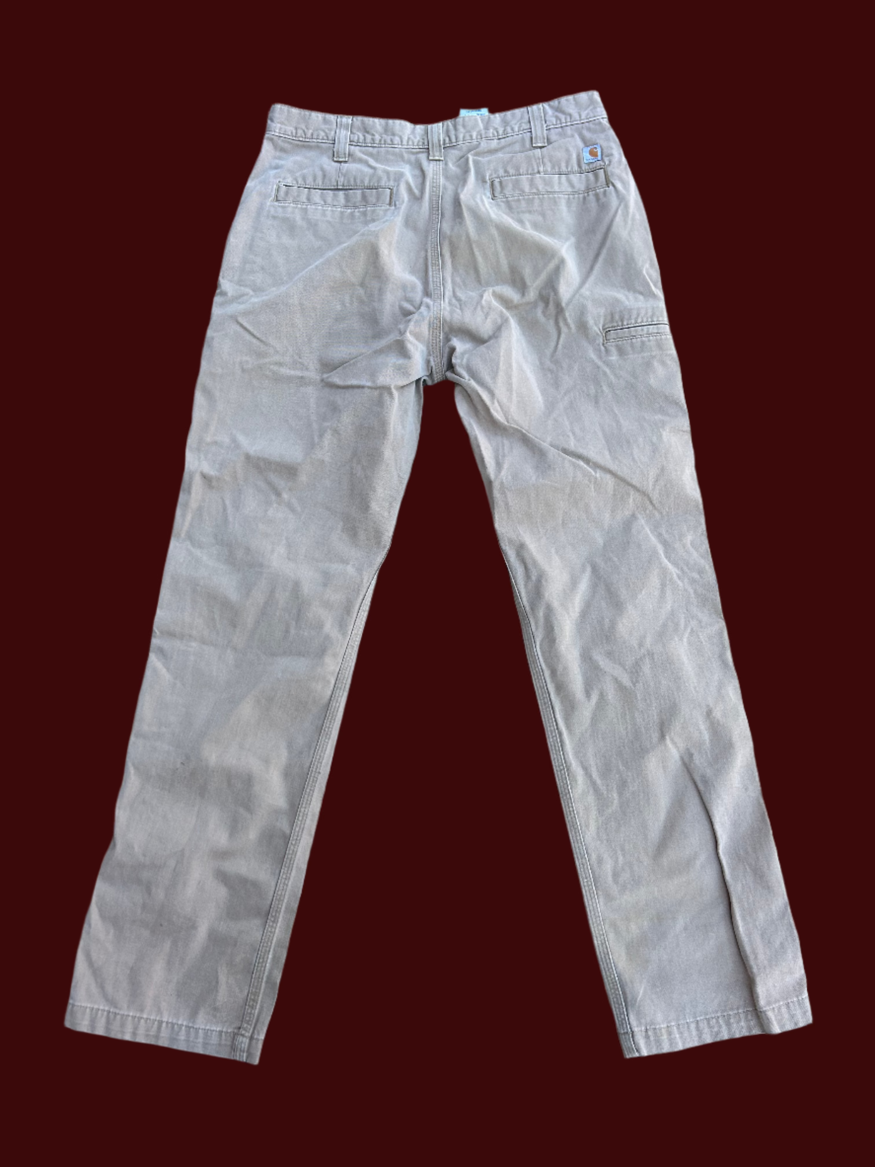 Tan Carhartt mens pants, 36x34