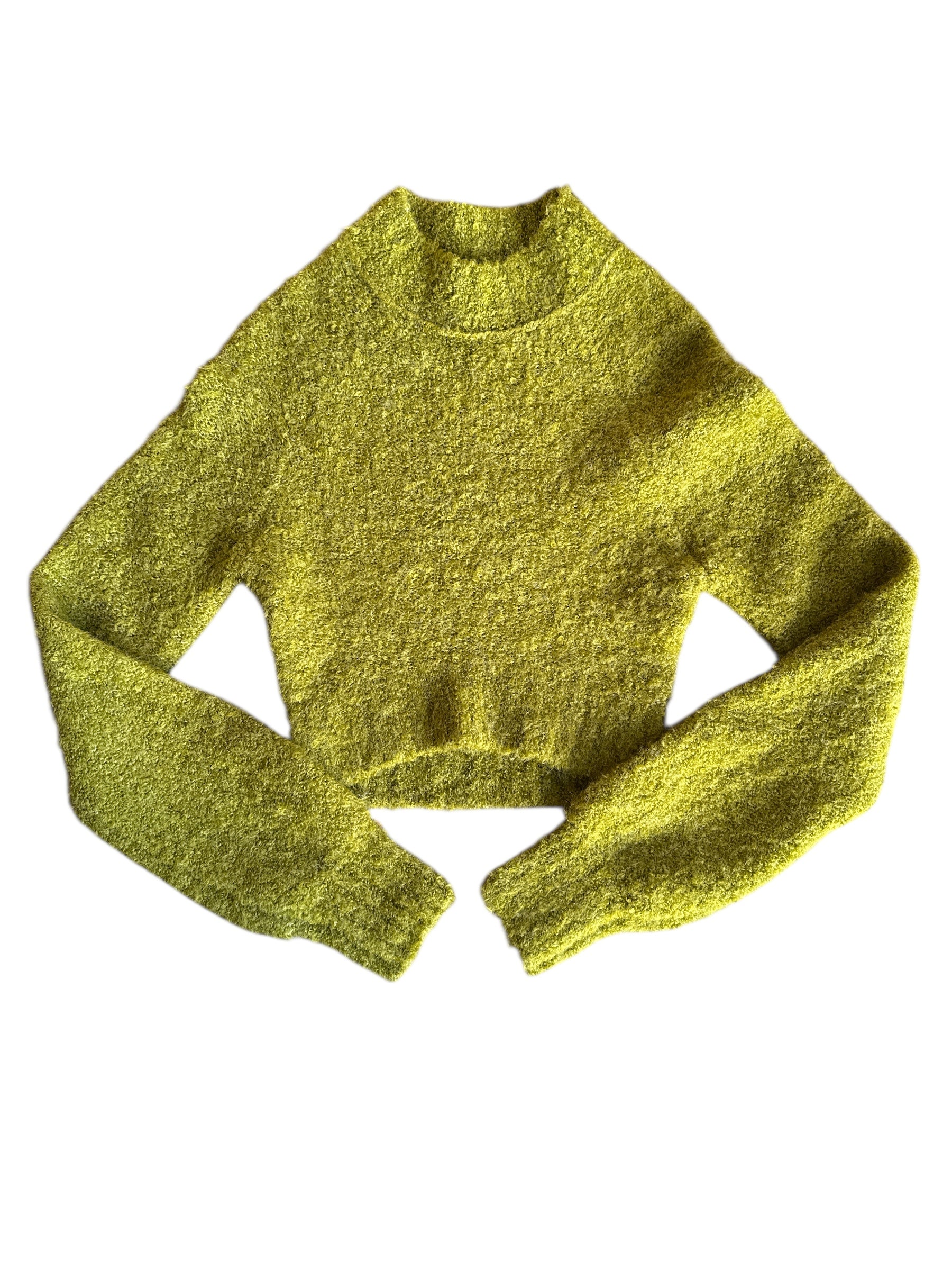 green urban outfitters furry sweater, xs