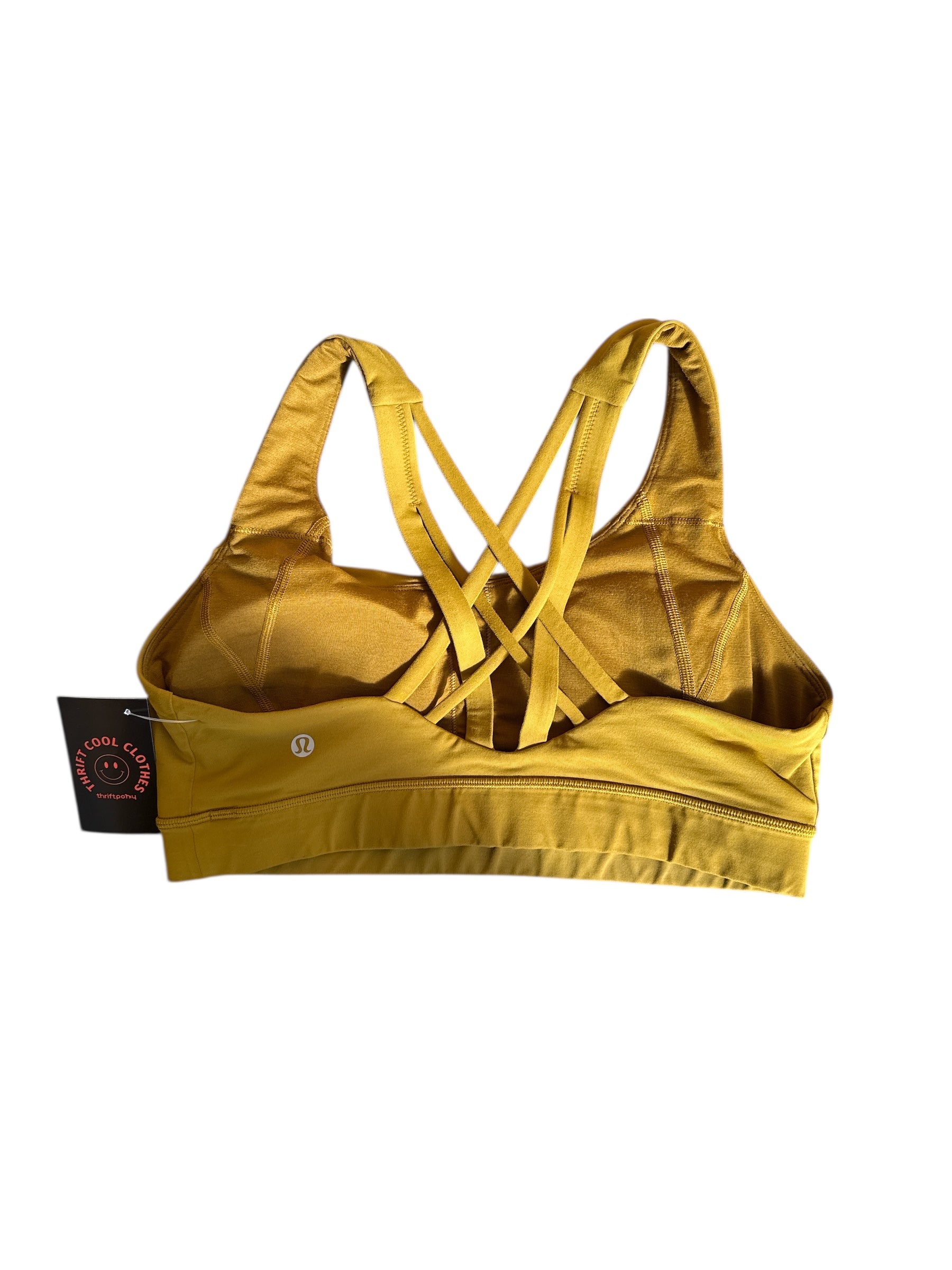 Mustard Lululemon Athletic bra, 10