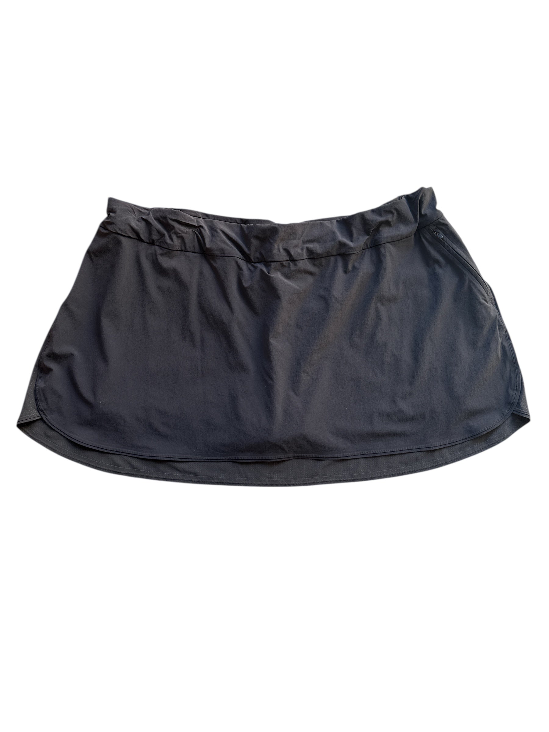 black outdoor voices athletic skort, xxxl
