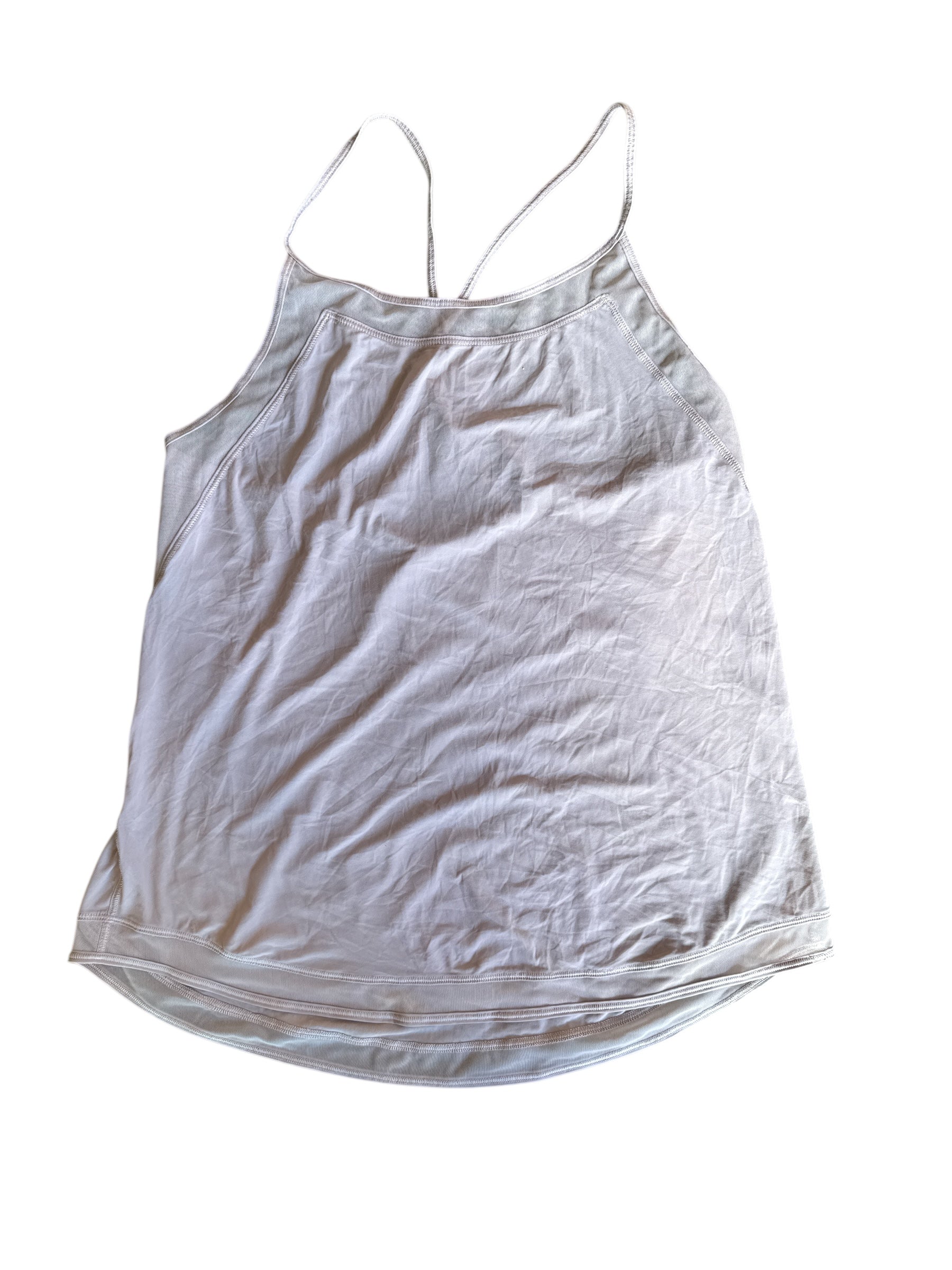 light pink lululemon Athletic tank w mesh (fits like a s/m)