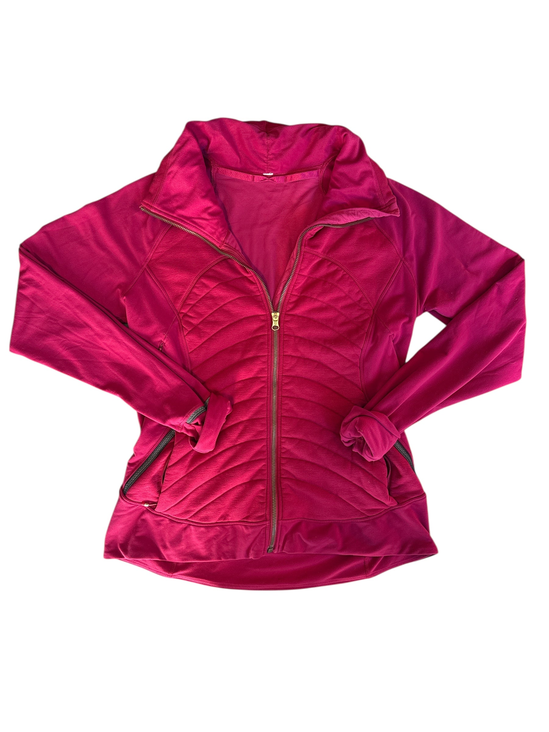 magenta lululemon Athletic jacket, 10