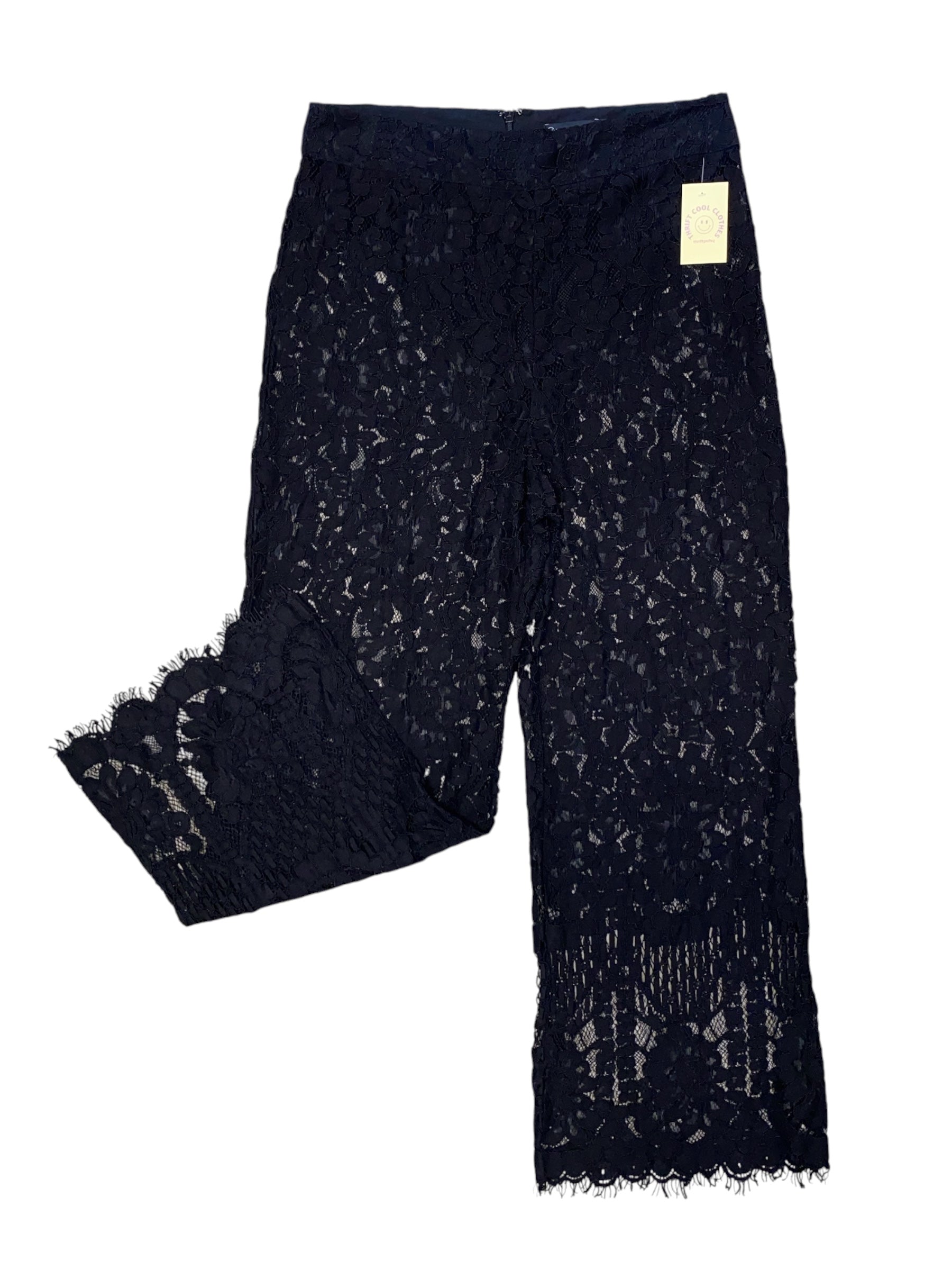 black fashion to figure NWT lace pants, 1x