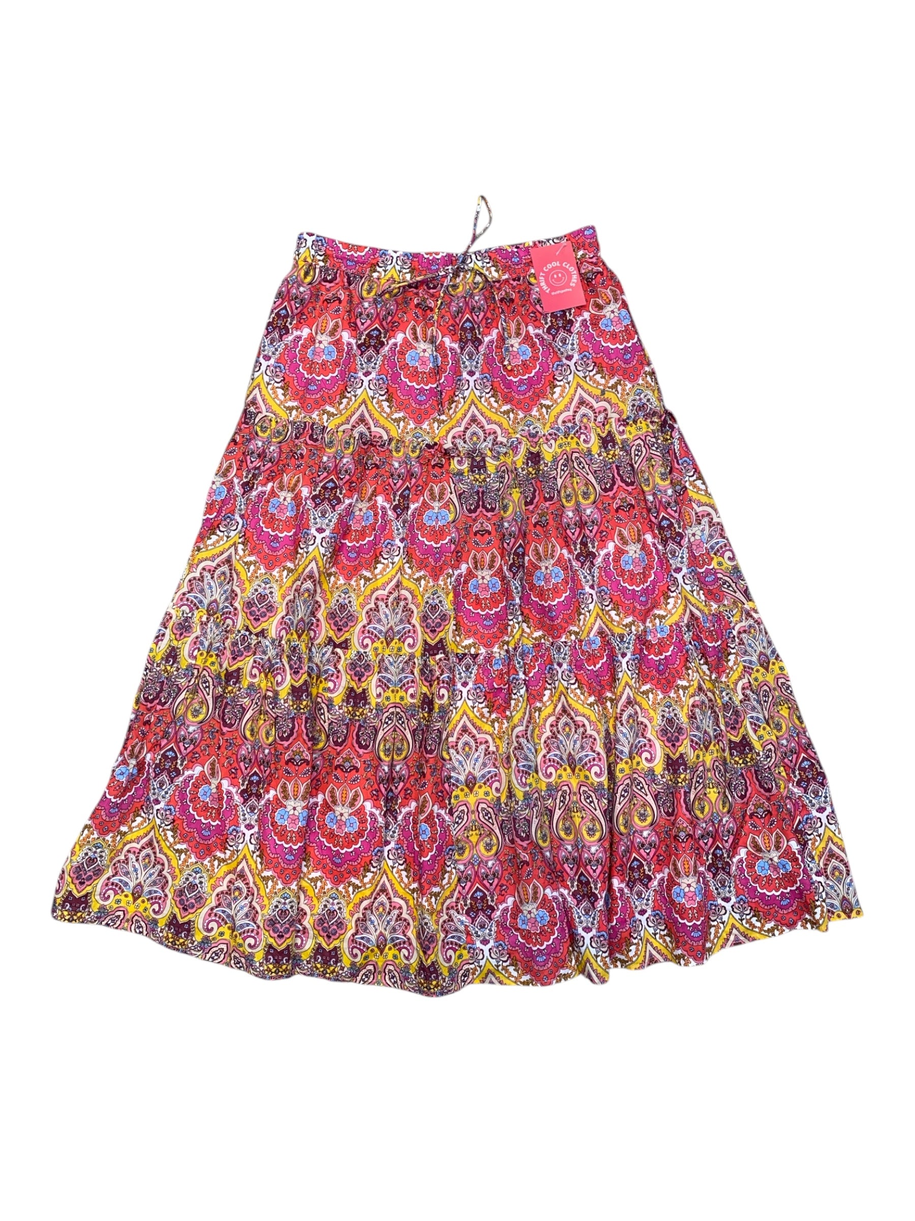 multi primark paisley maxi skirt, 8