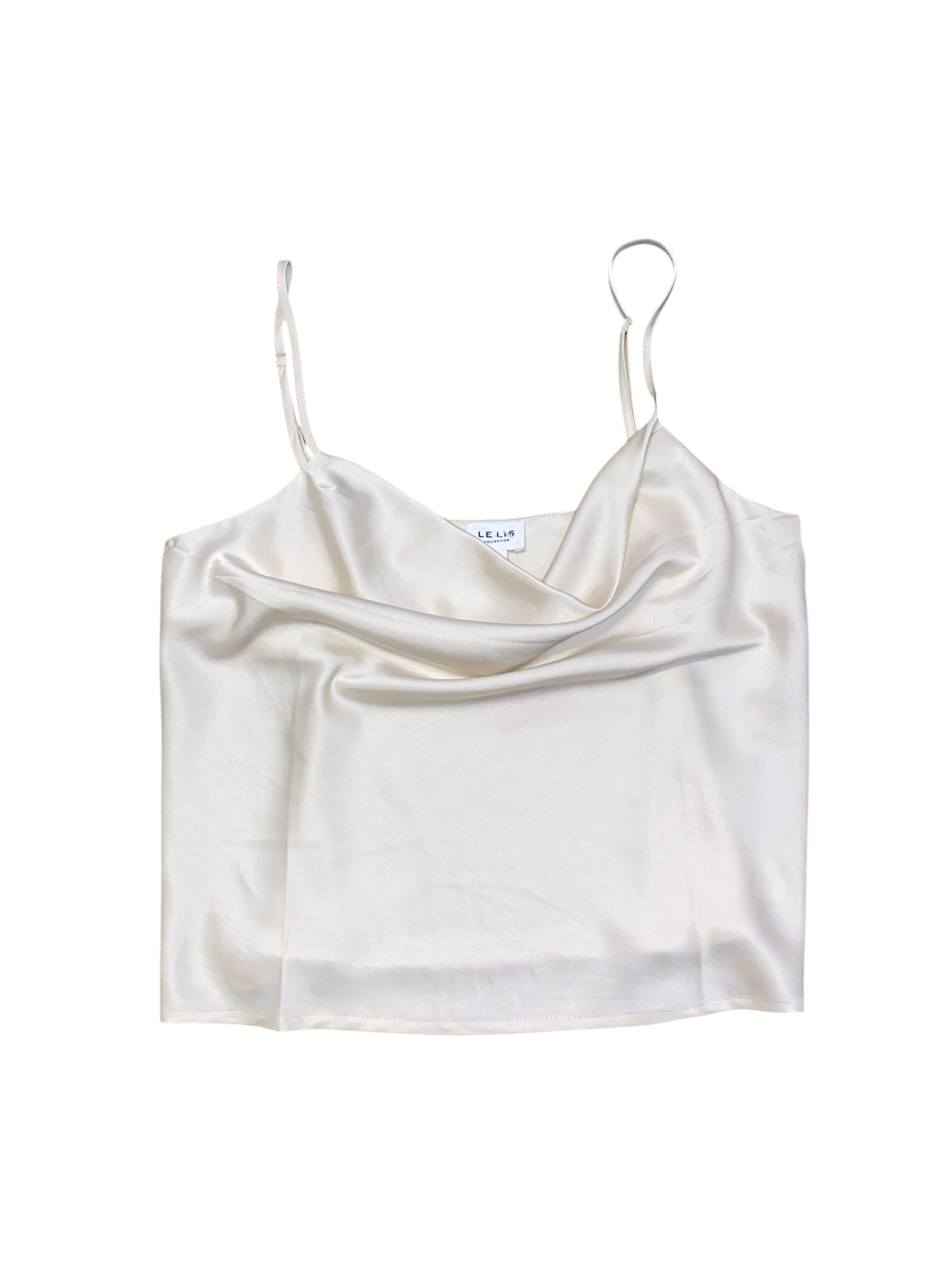 Cream Le Lis Satin cami, M