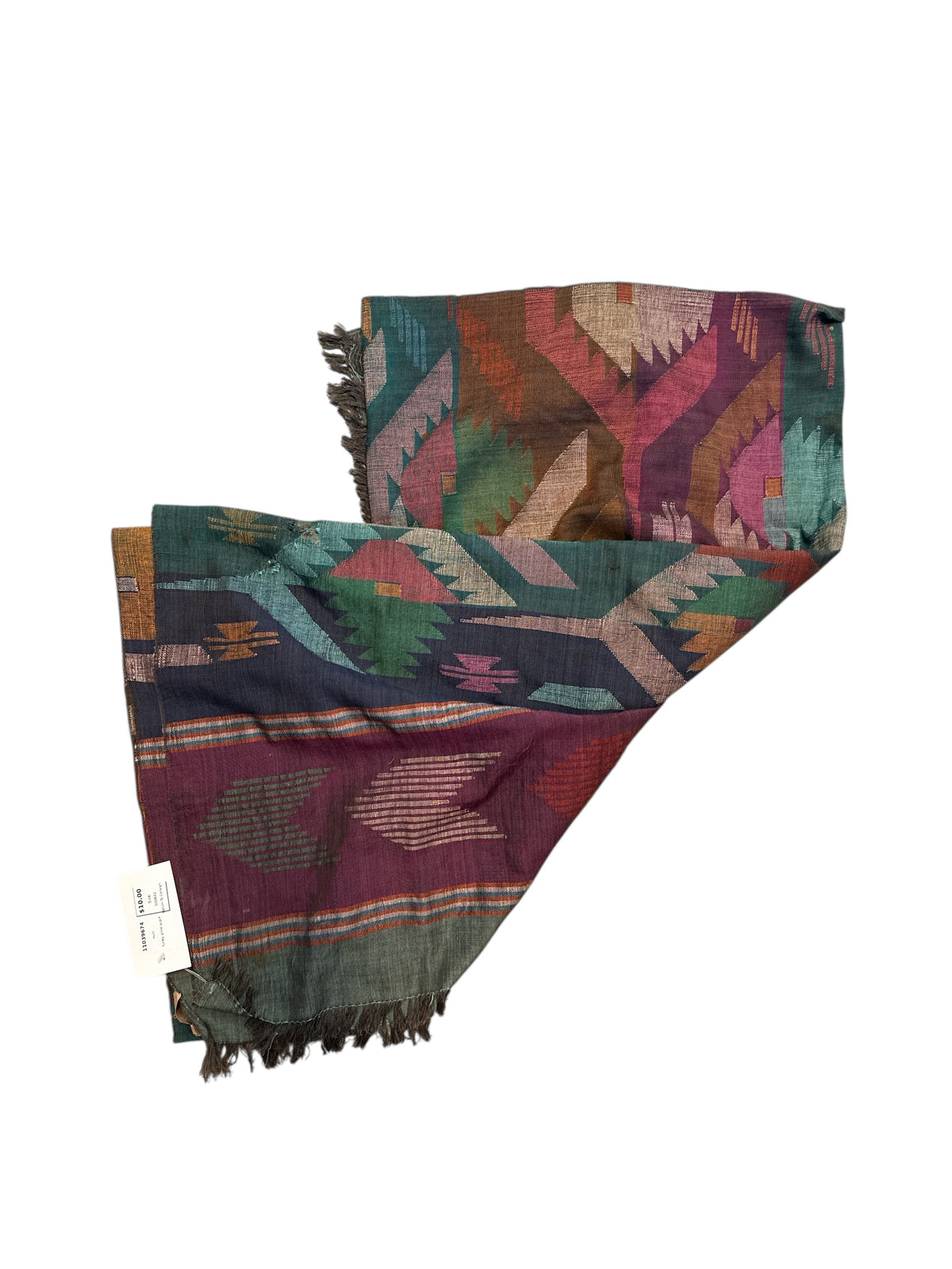 multi  funky print scarf