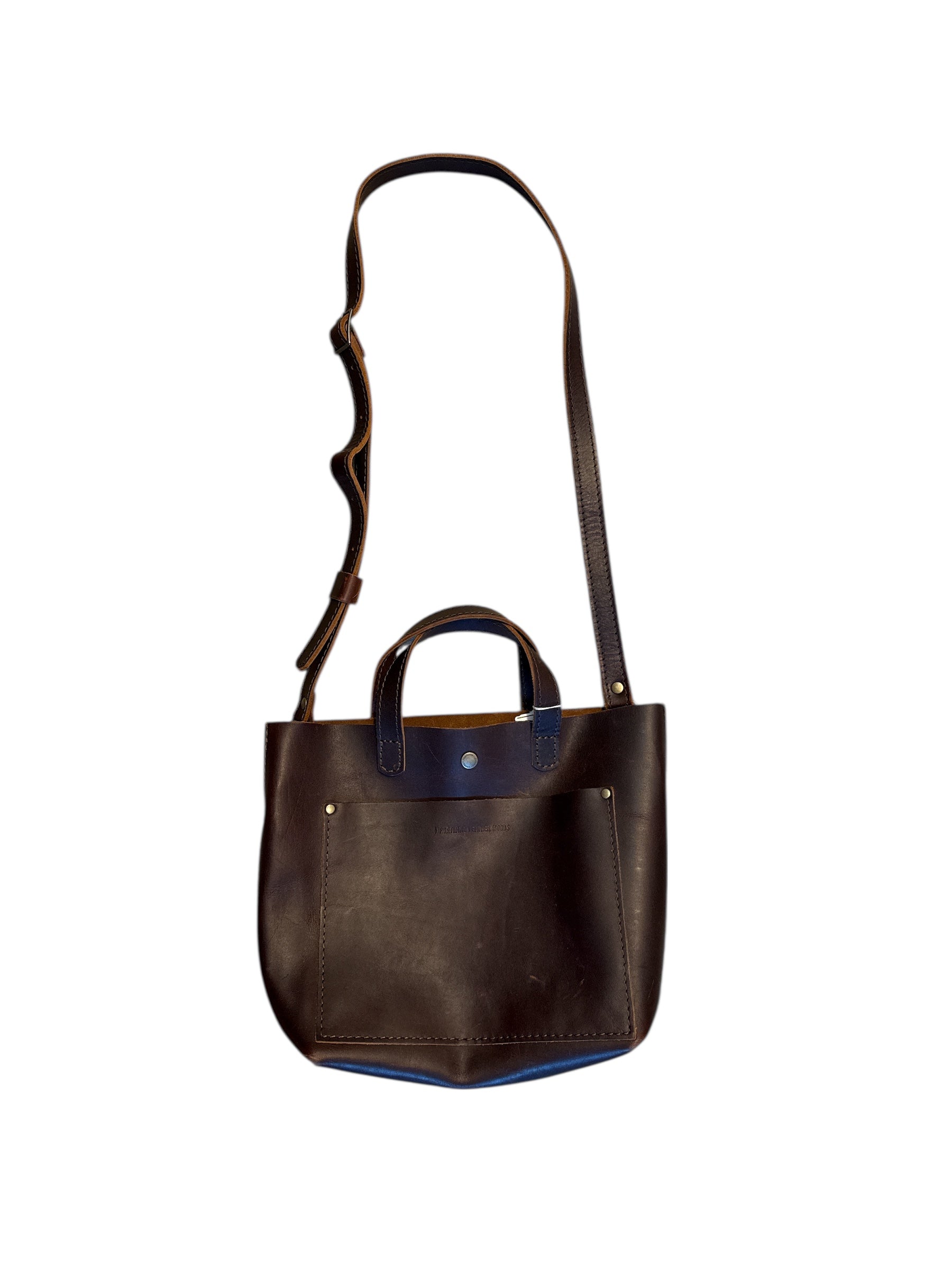 Portland Leather Good Brown  Leather tote