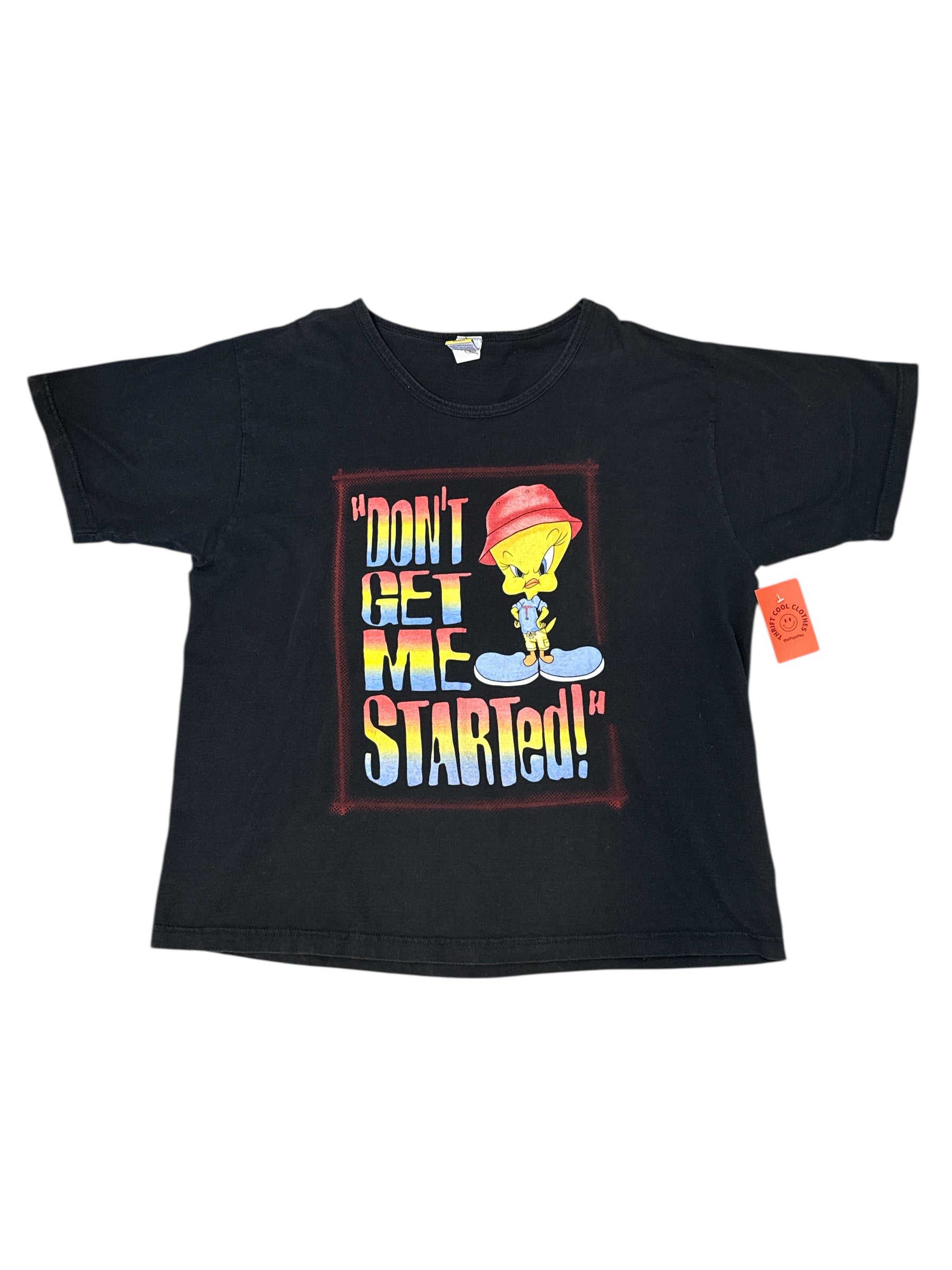 Black looney tunes tweety tshirt, 22w/24w