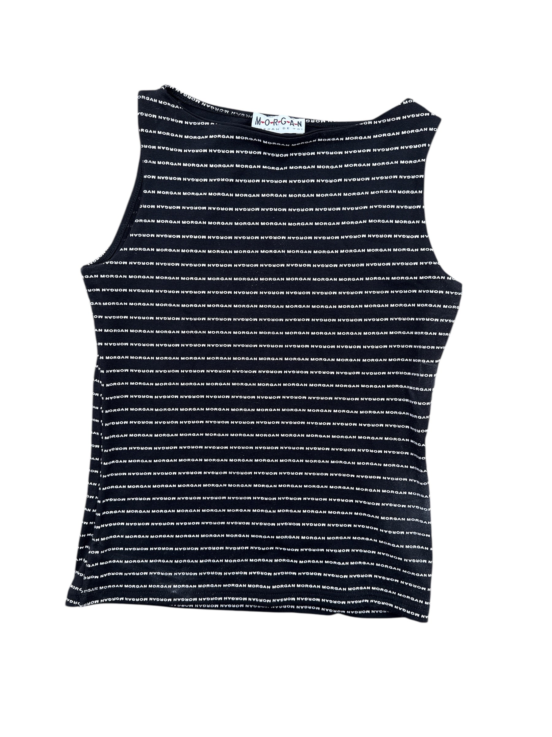 black white morgan branded tank (perfect for someone named morgan!!!), s