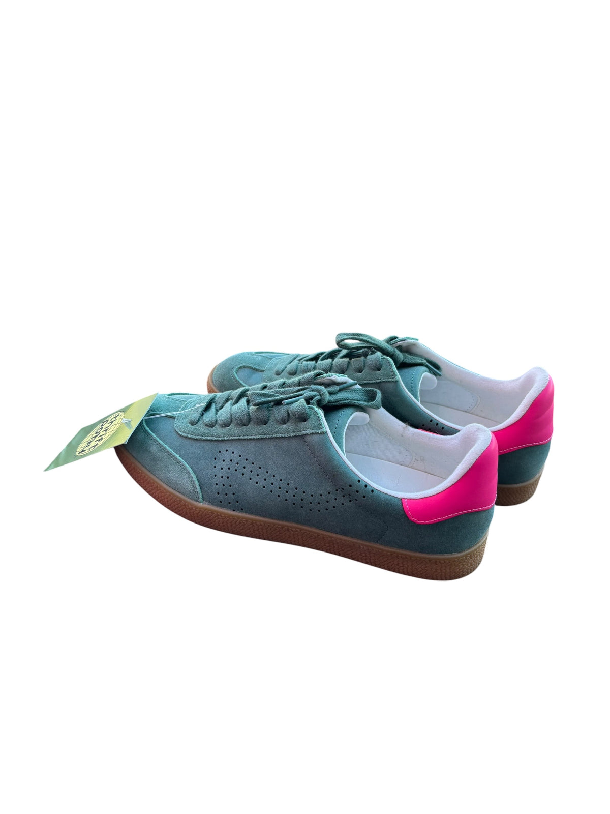 green pink steve madden sneakers, 8