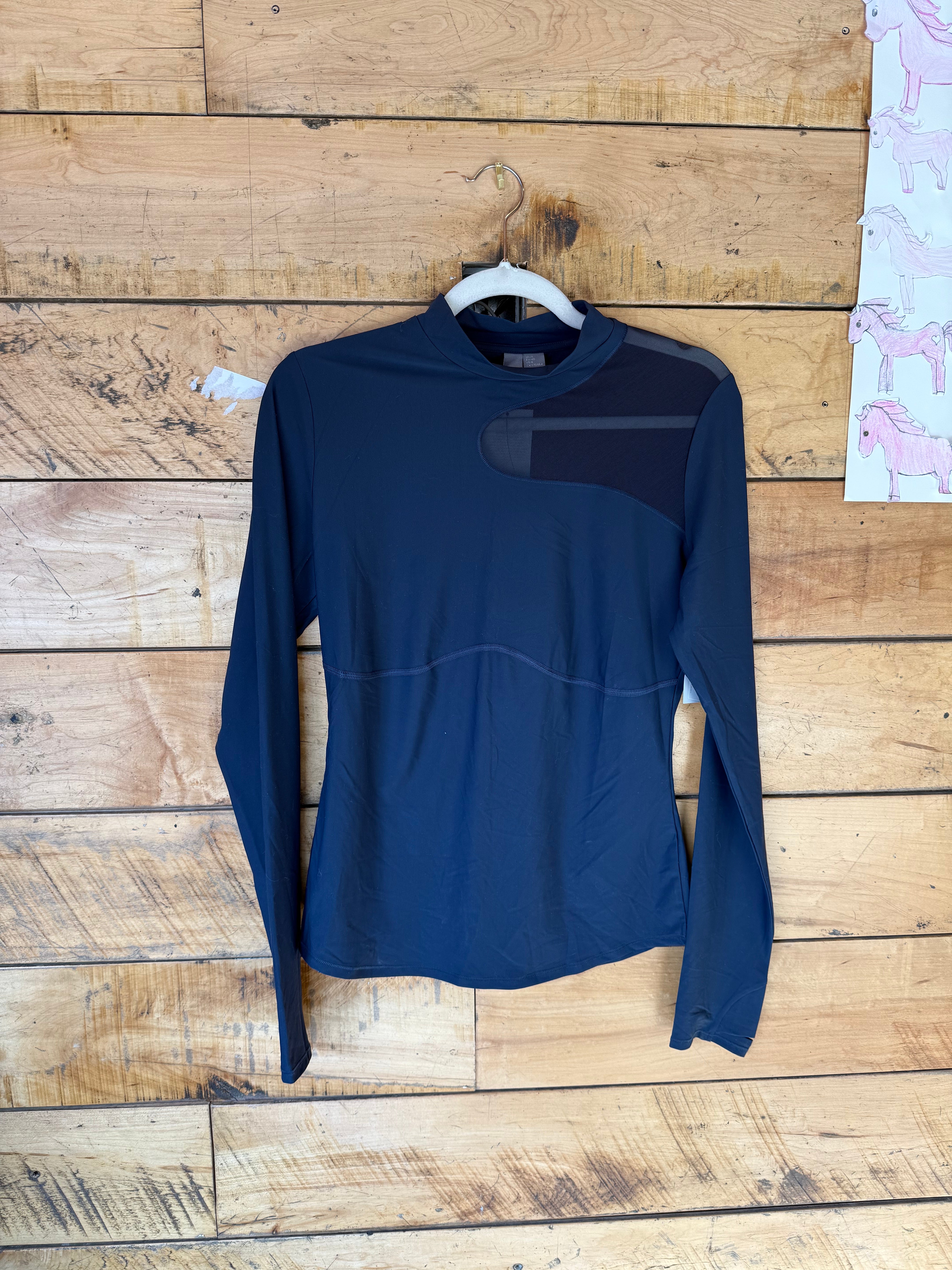 Navy Sweaty Betty Athletic ls top, 8