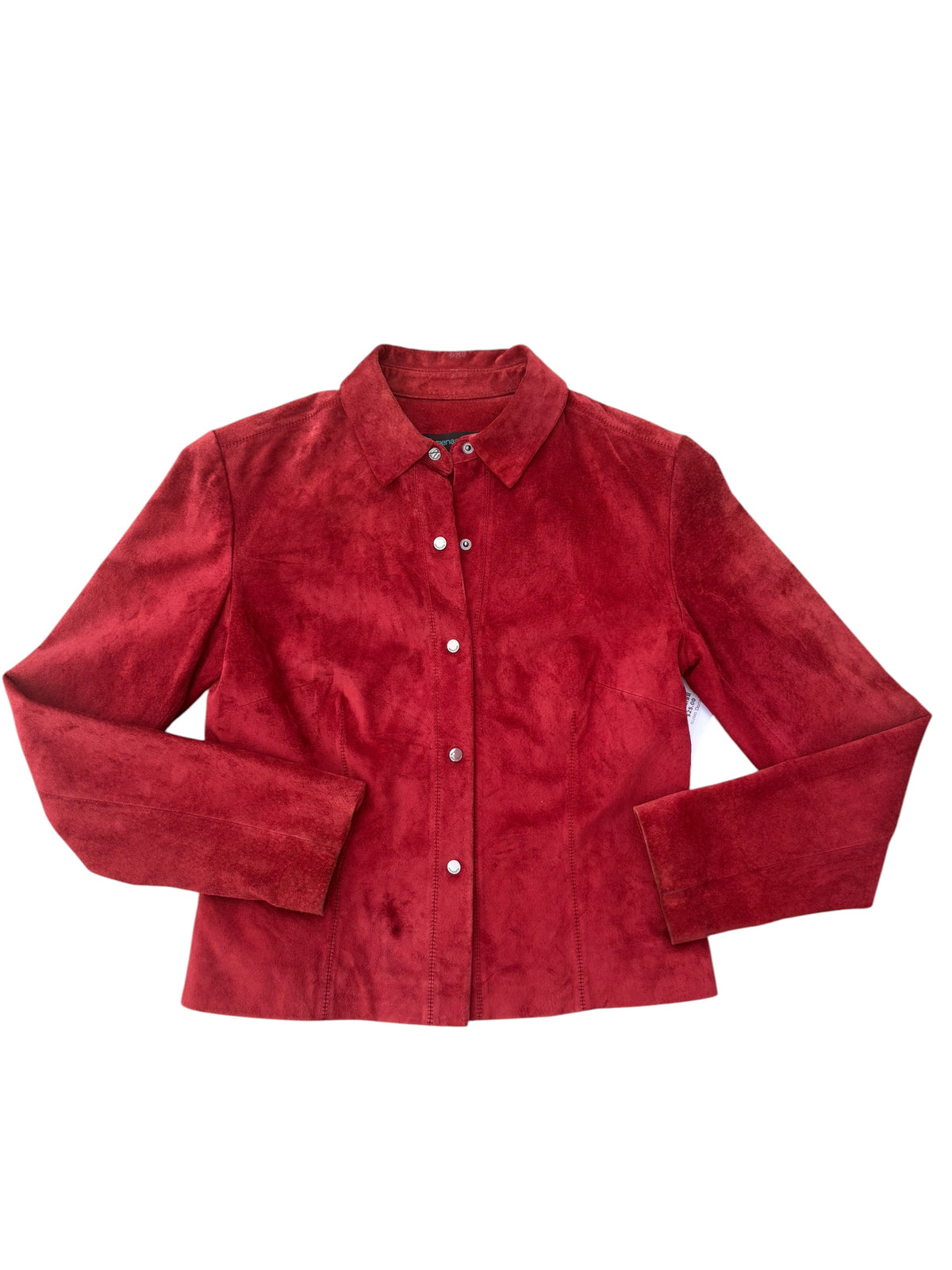red siena studio suede button jacket, 2