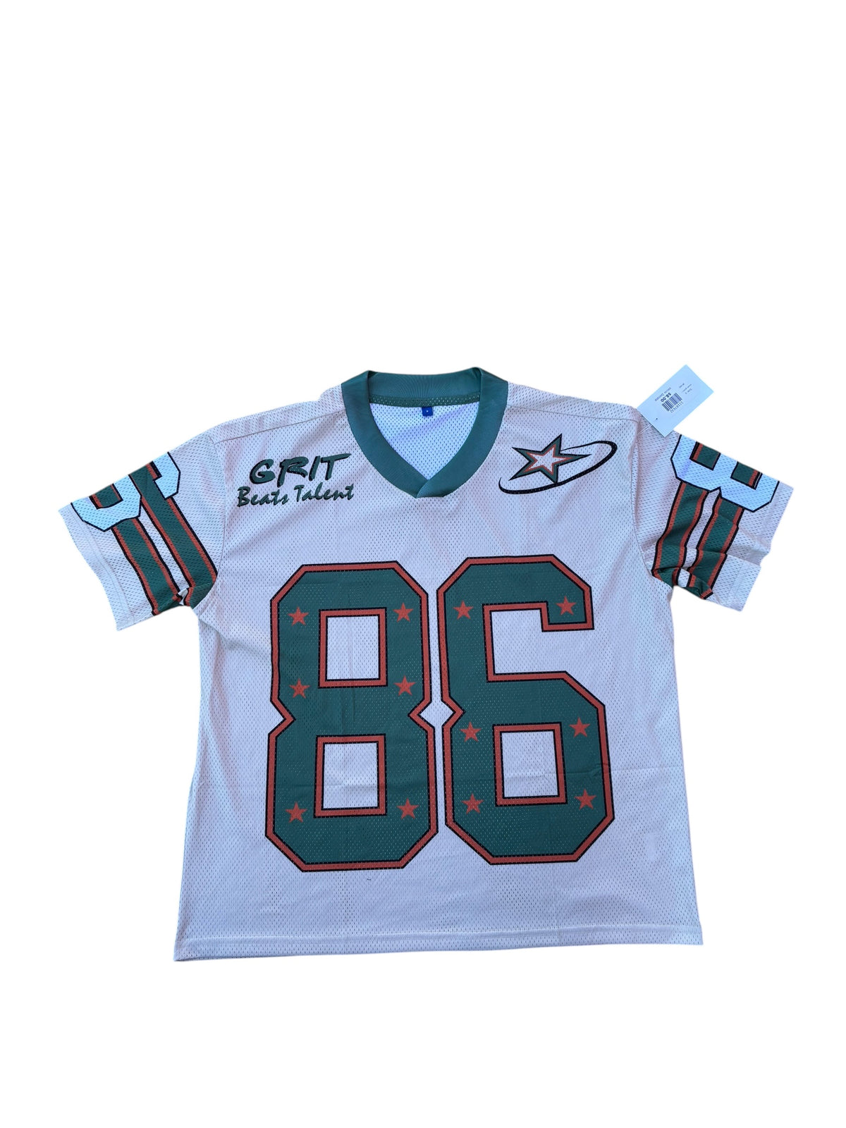 brown green orange  jersey, s