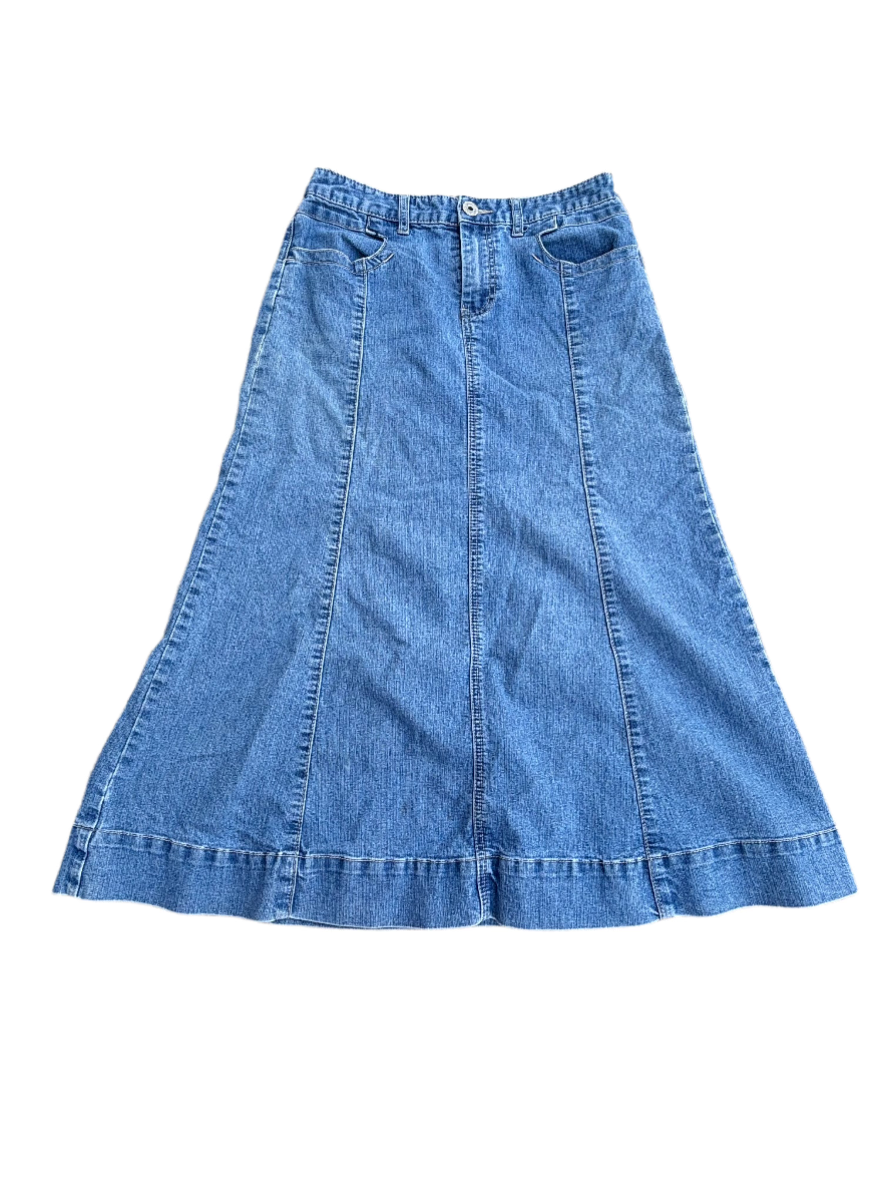 blue Christopher banks denim maxi, 6