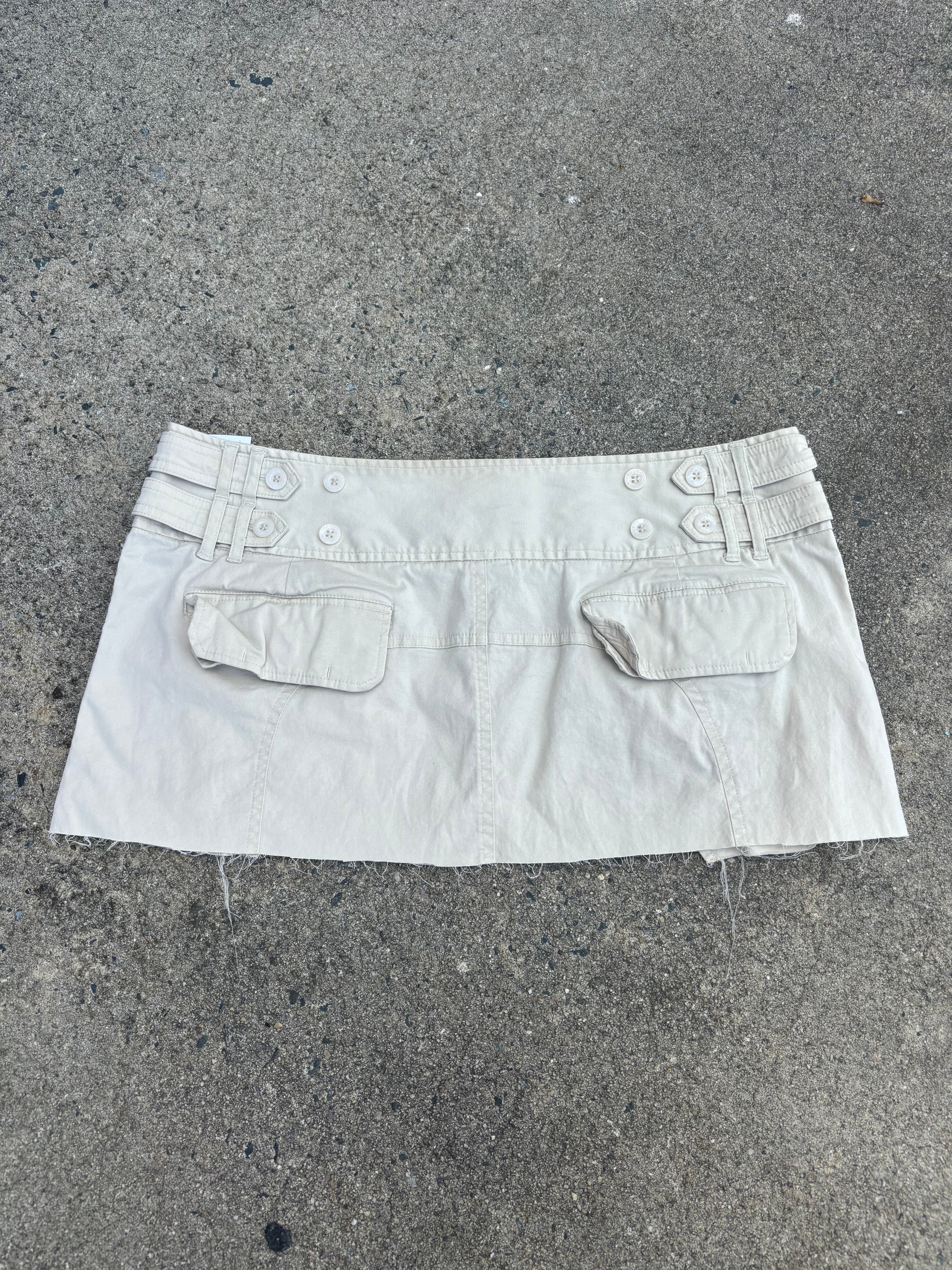 Khaki for the republic micro cargo skirt, 14
