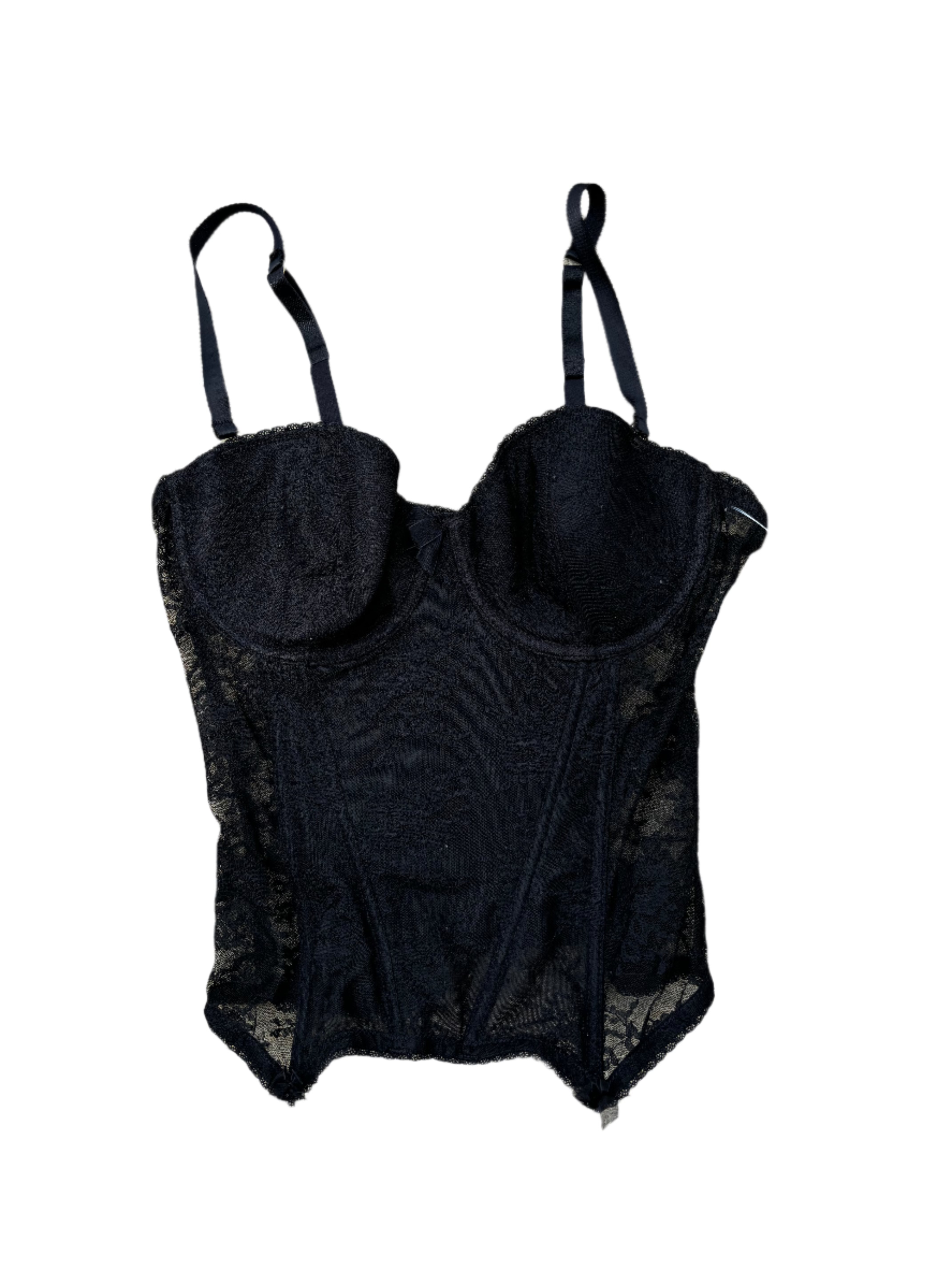 Black  Corset lace
