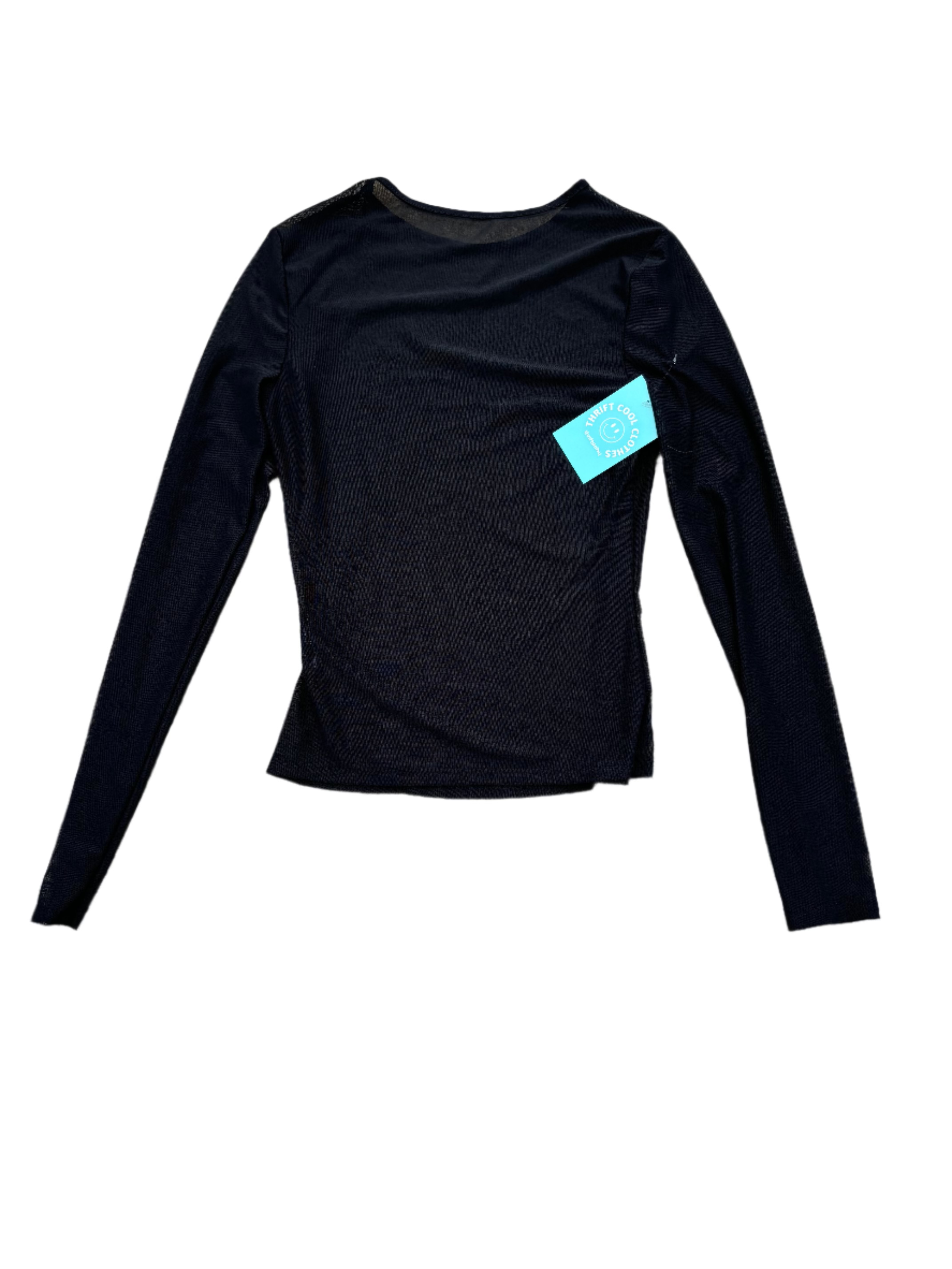 black sumwon mesh ls, m