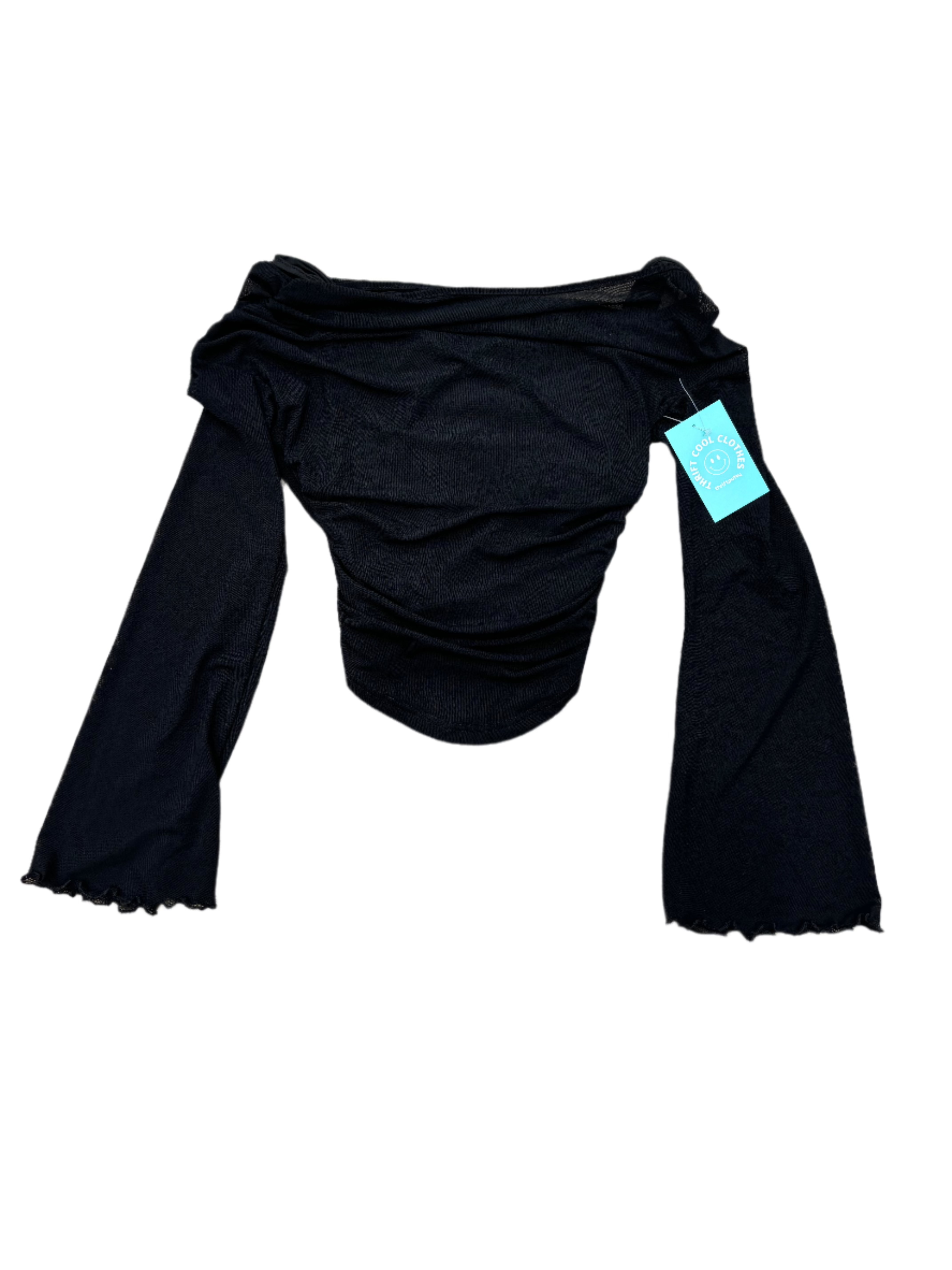 black  mesh top w tank, m
