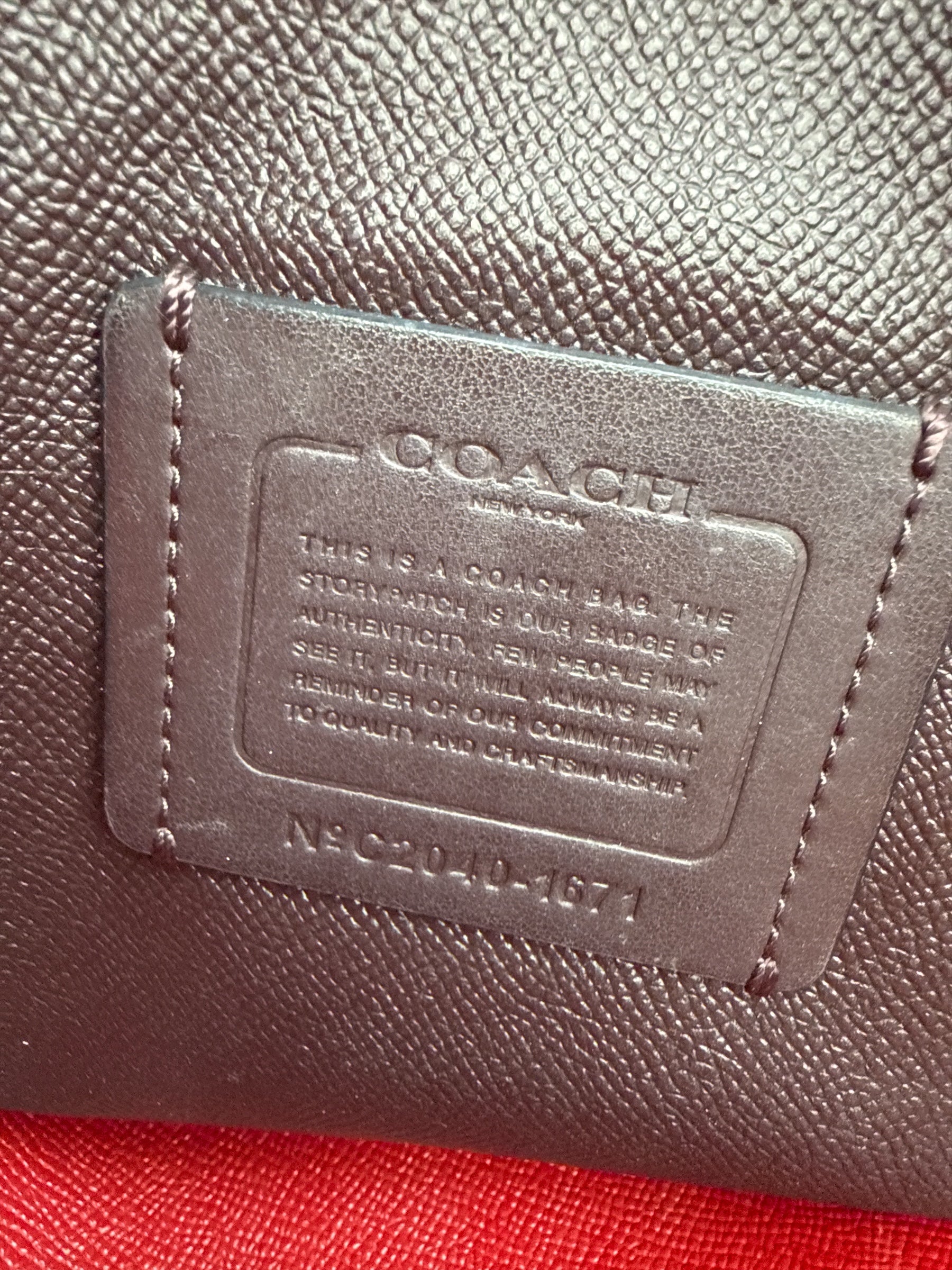 black coach mollie tote