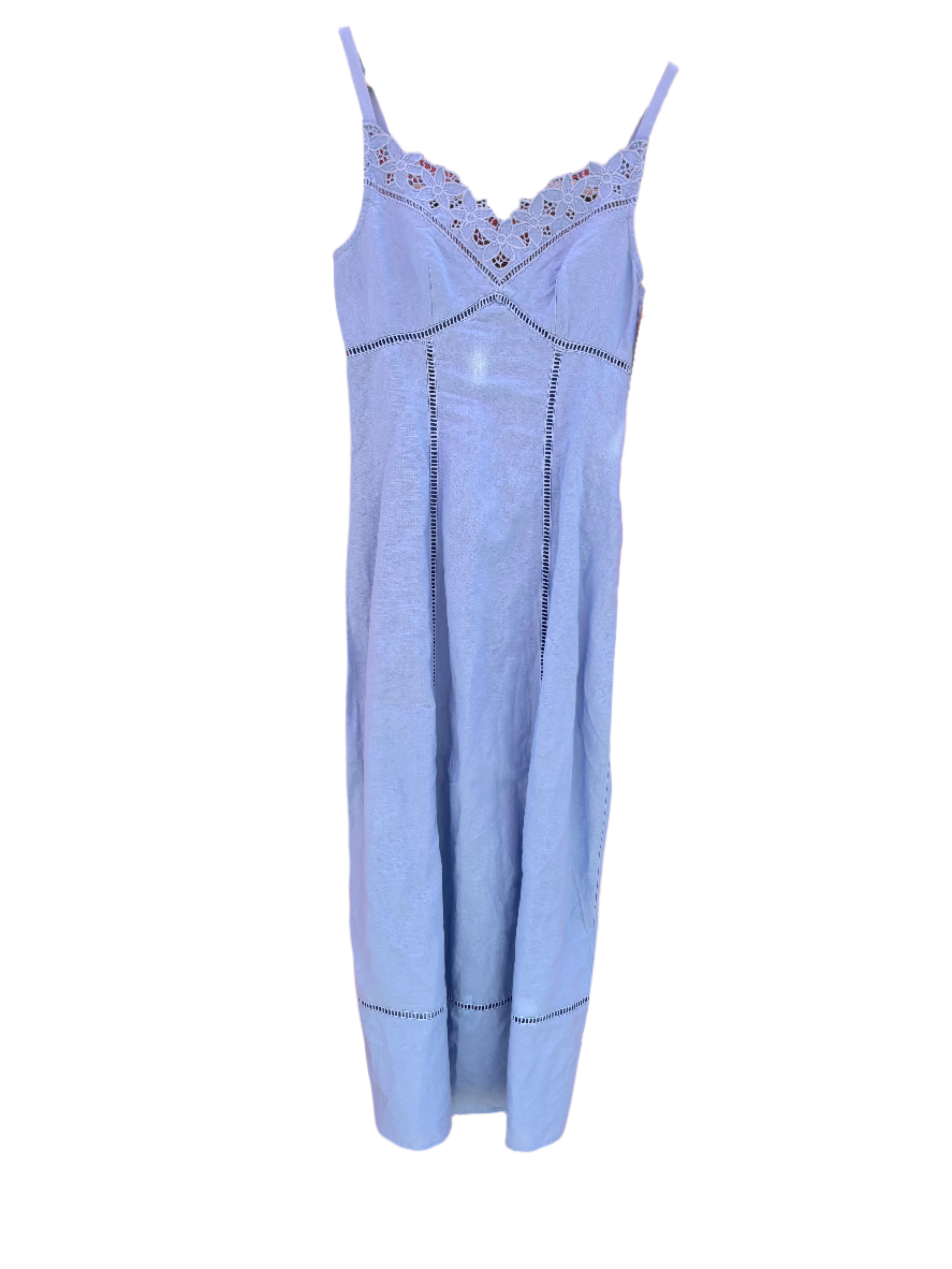 Blue Madewell Eyelet maxi, 00