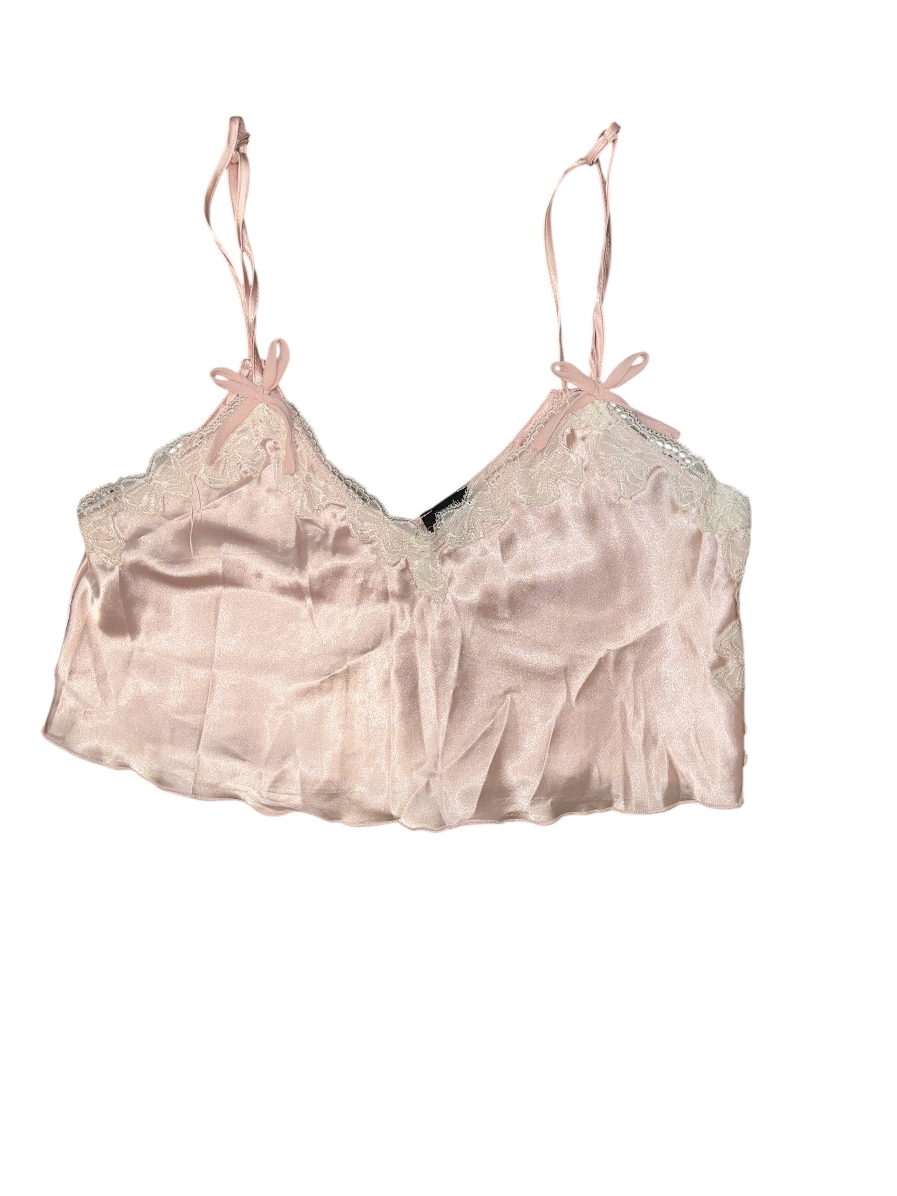 pink beverly & beck lacey cami, m