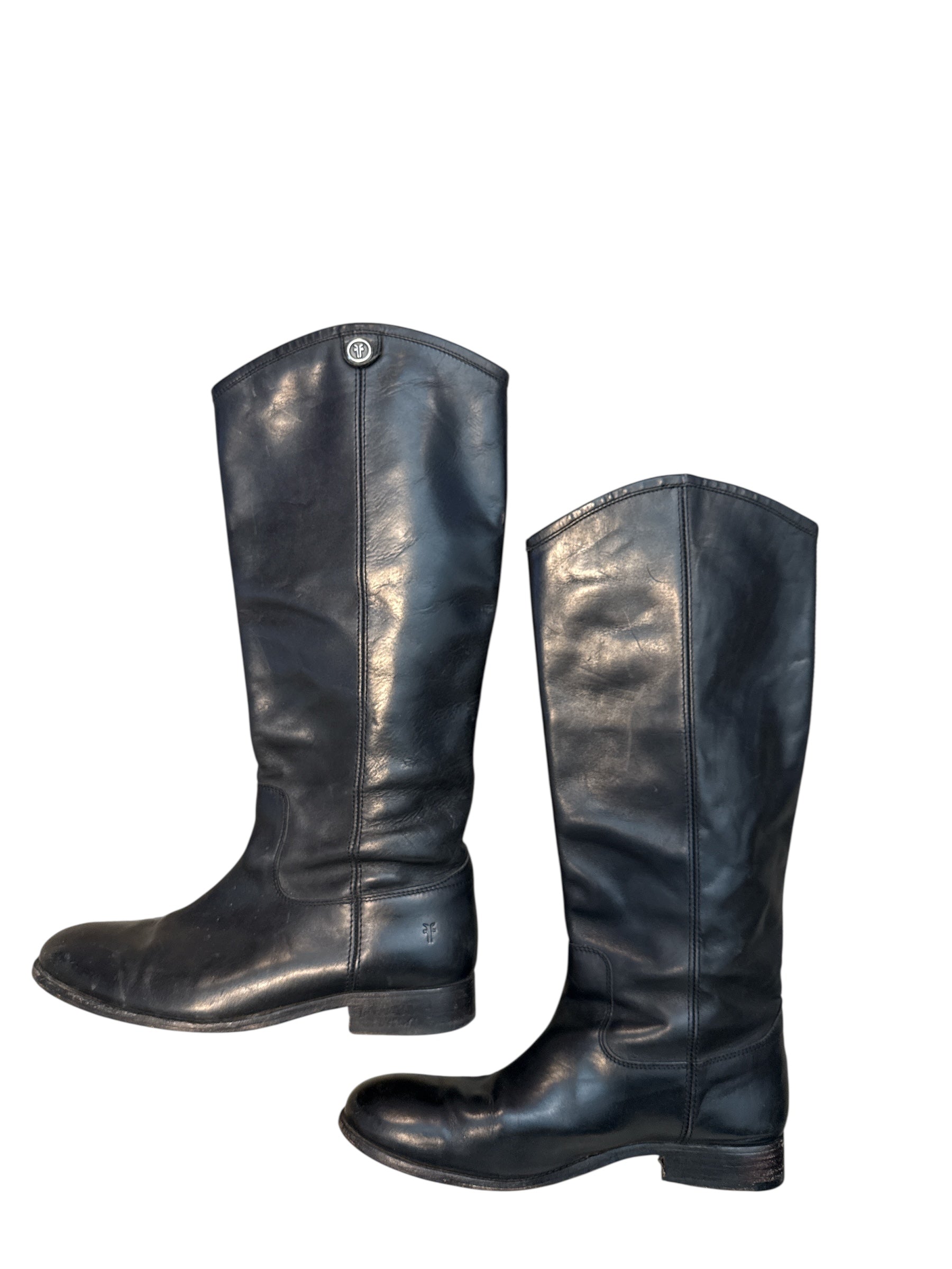 black frye tall boots, 9