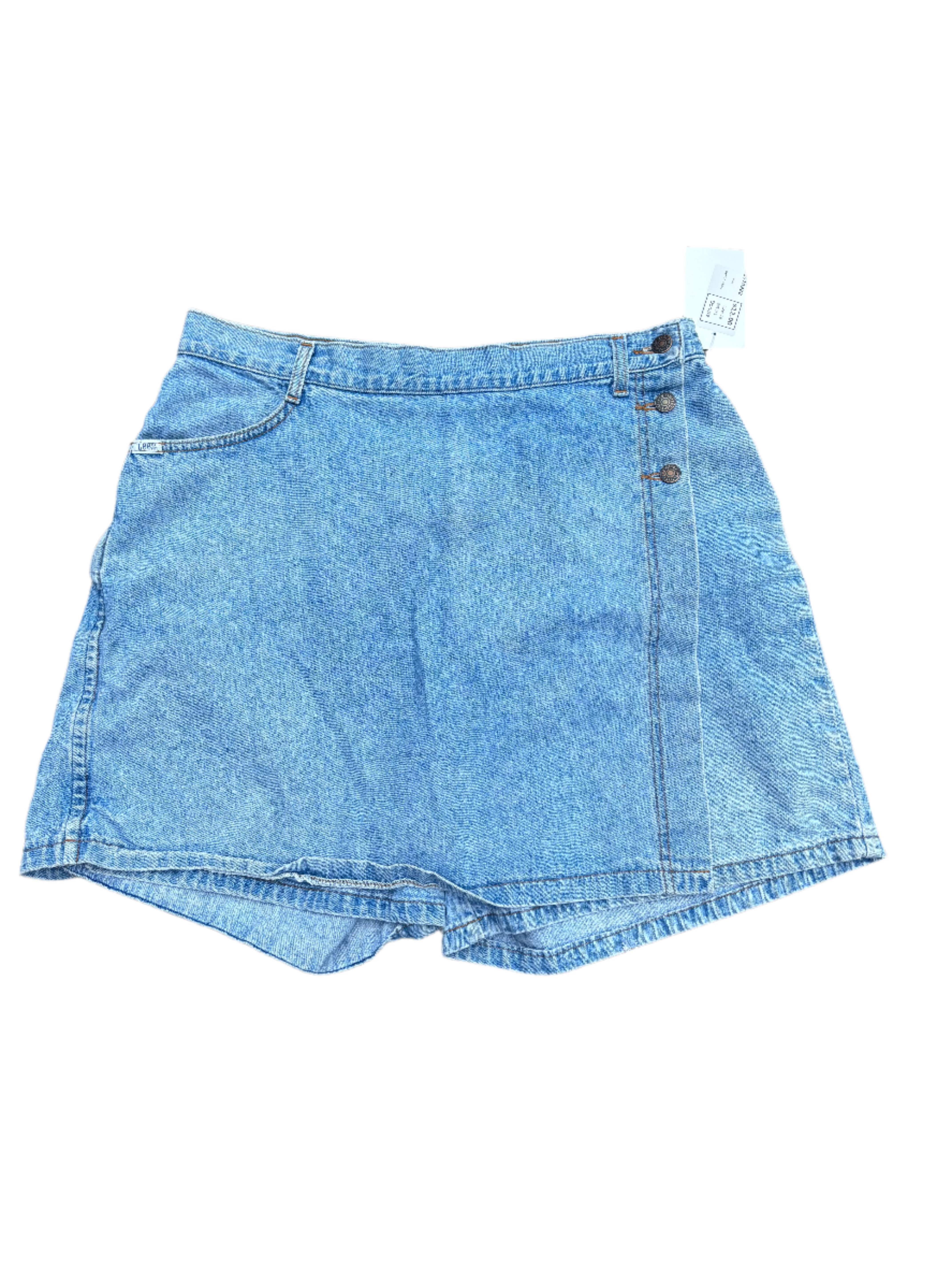 blue  denim skort, 18