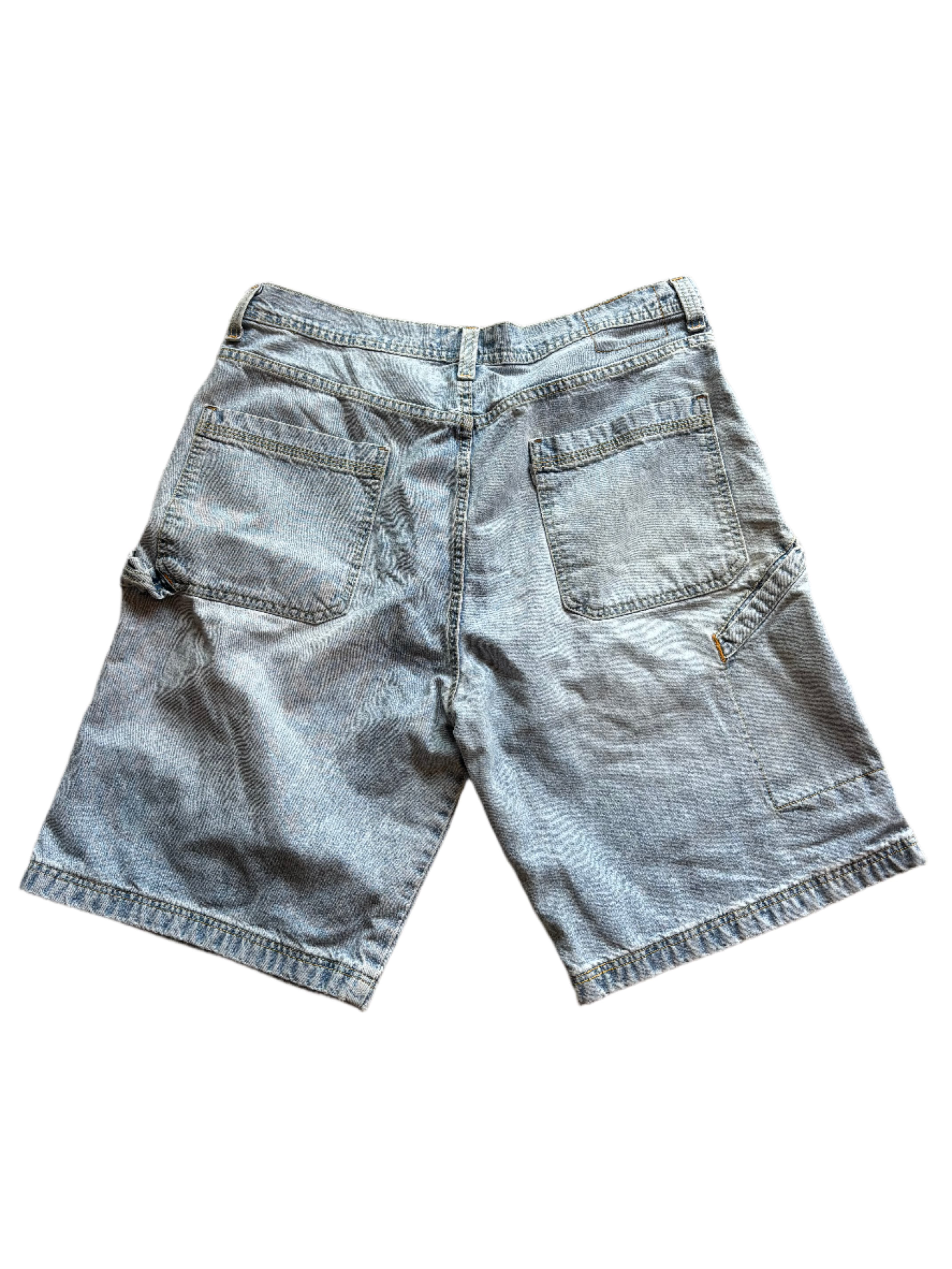 blue levi jorts, 36